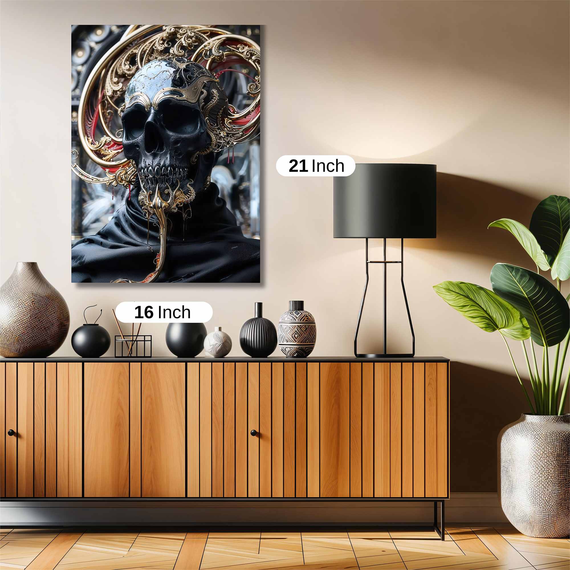 Lion Blaze Safe Wall Magnetic / M