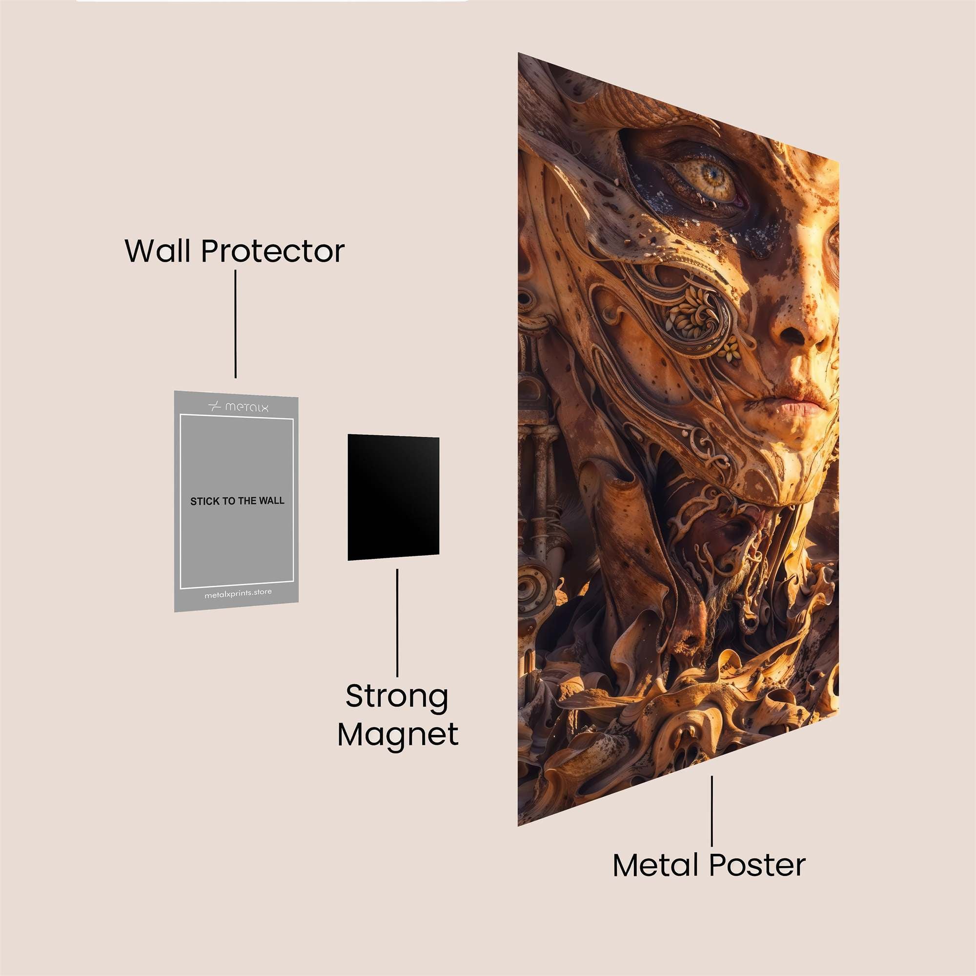 Lion Majesty Safe Wall Magnetic / M