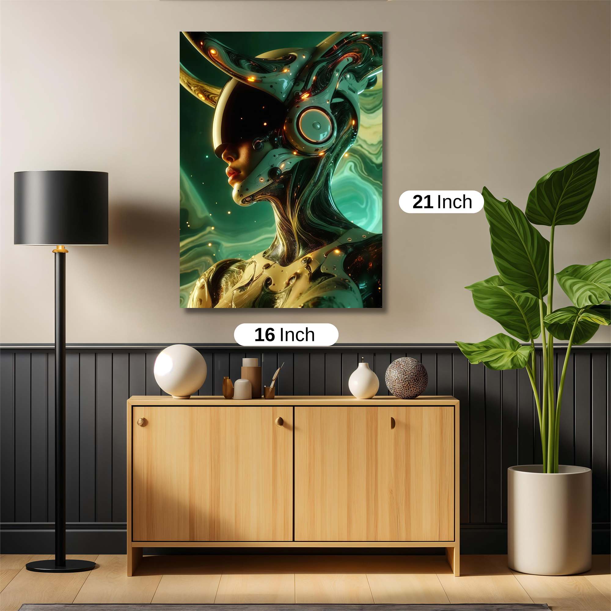 Dark Elegance Safe Wall Magnetic / M