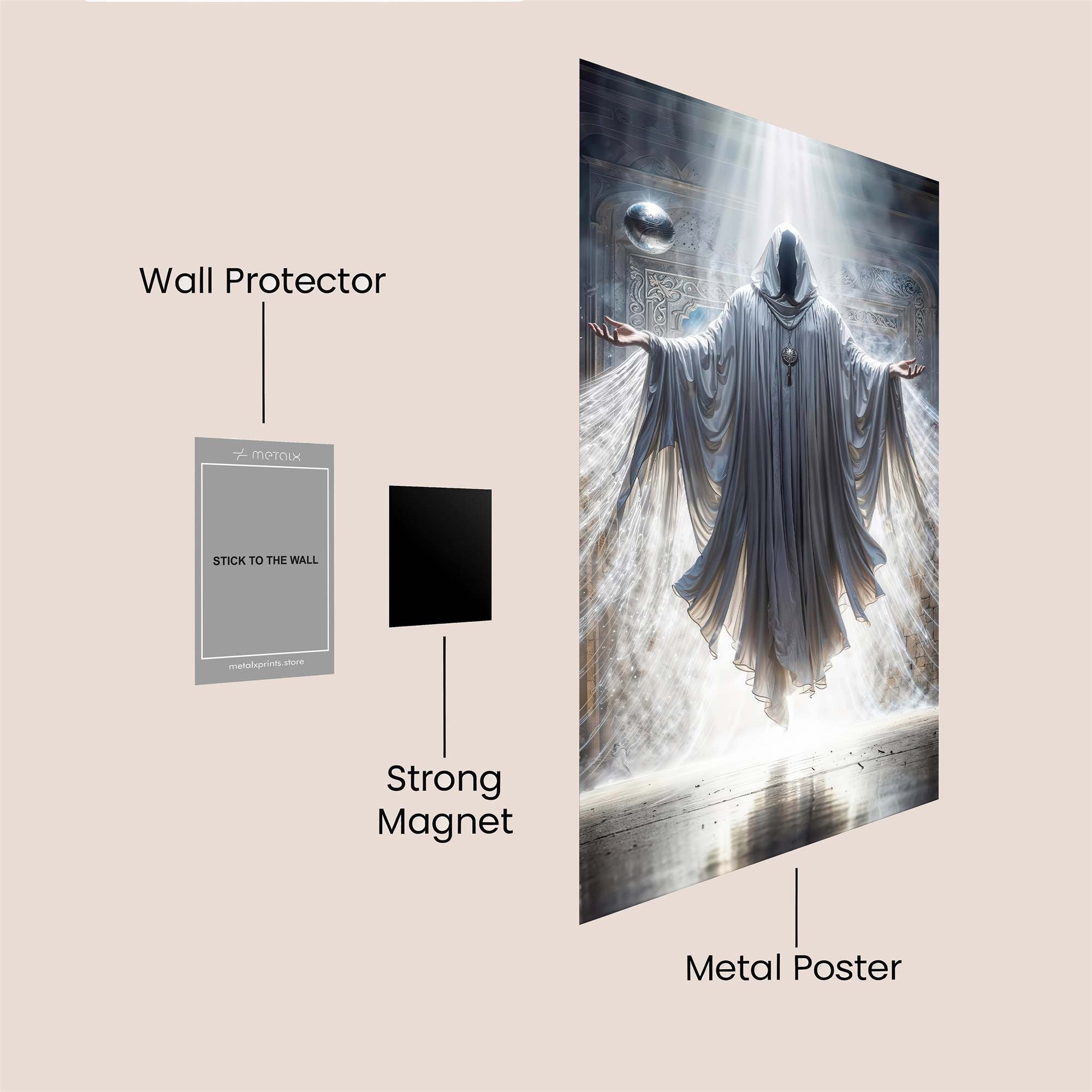 Rose Enigma Safe Wall Magnetic / M