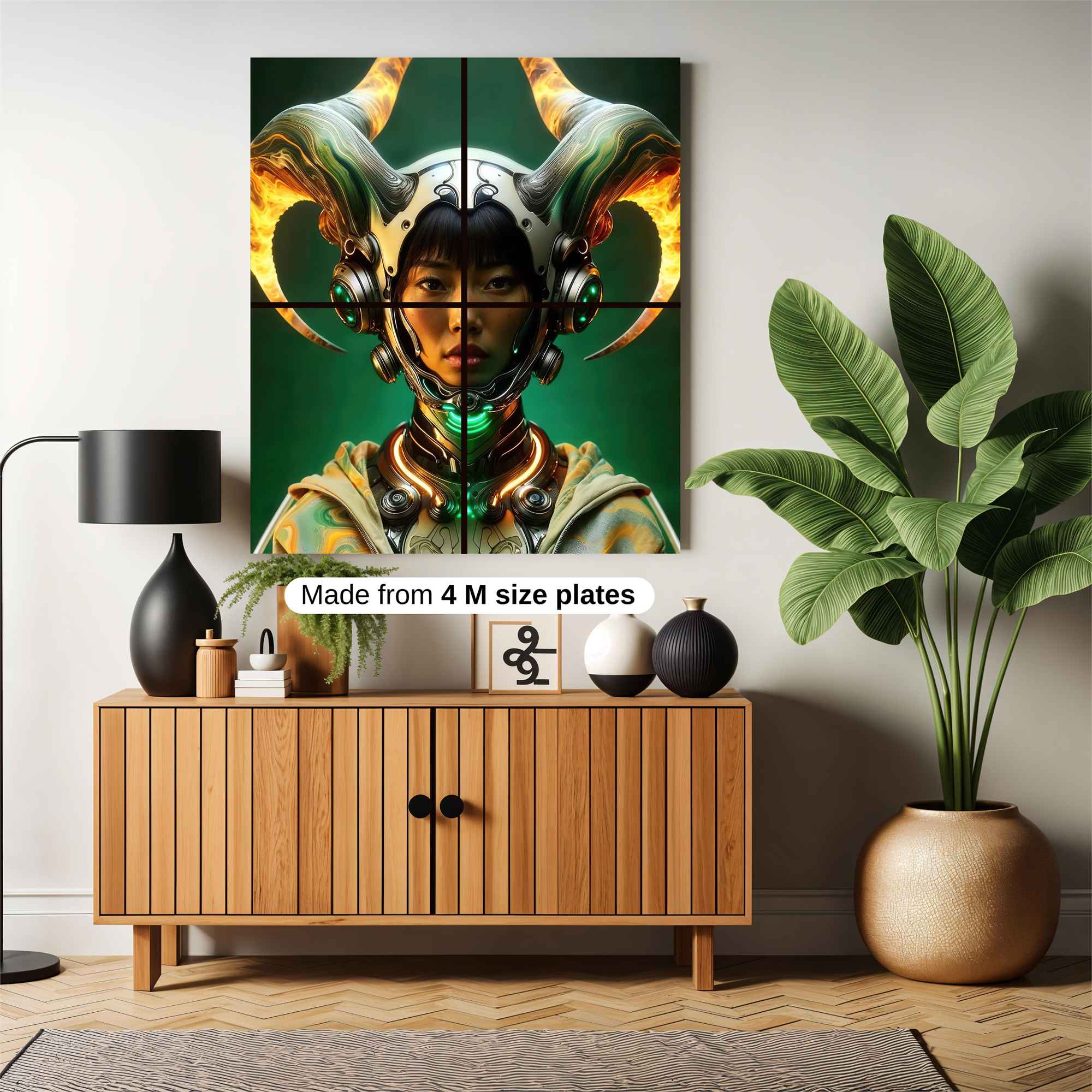 Blood Rose Safe Wall Magnetic / M