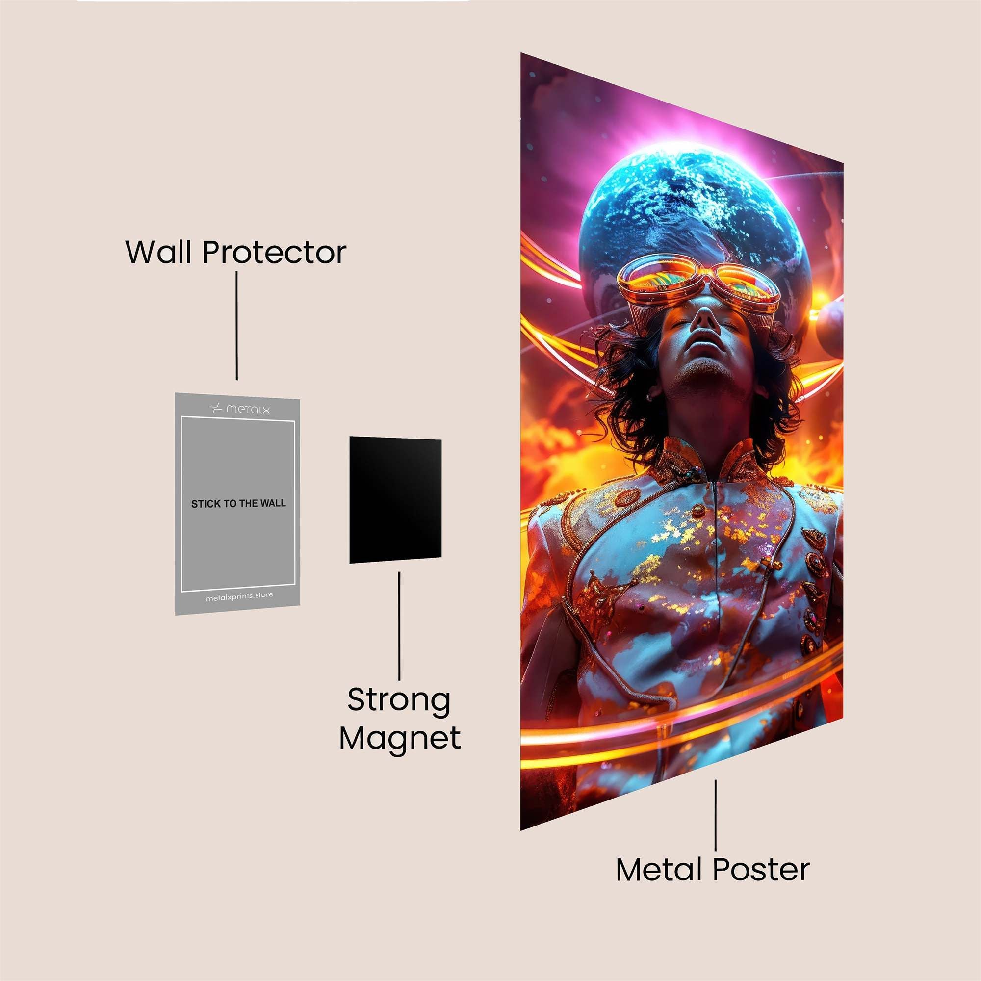 Love Enchantment Safe Wall Magnetic / M