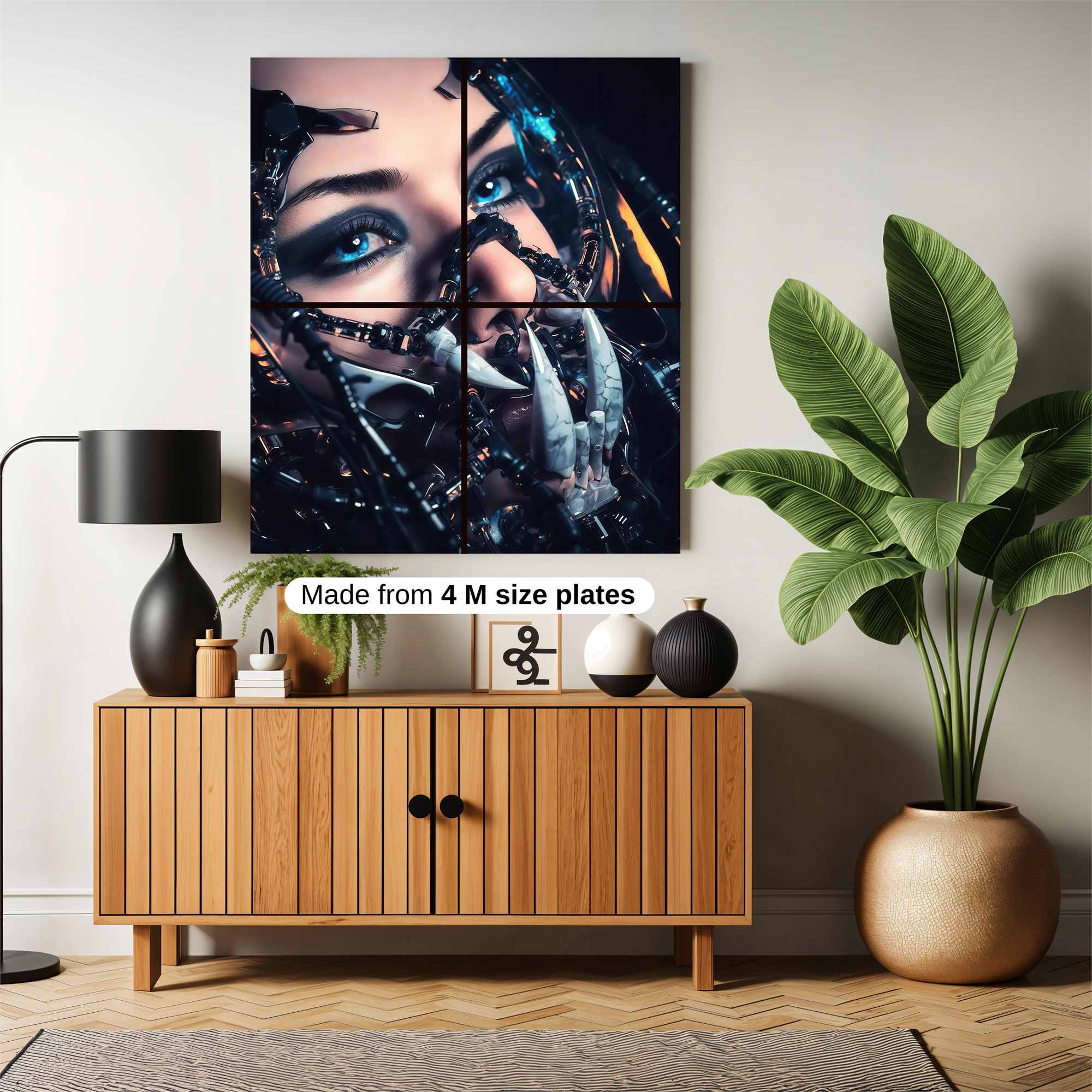 Lion Blaze Safe Wall Magnetic / M