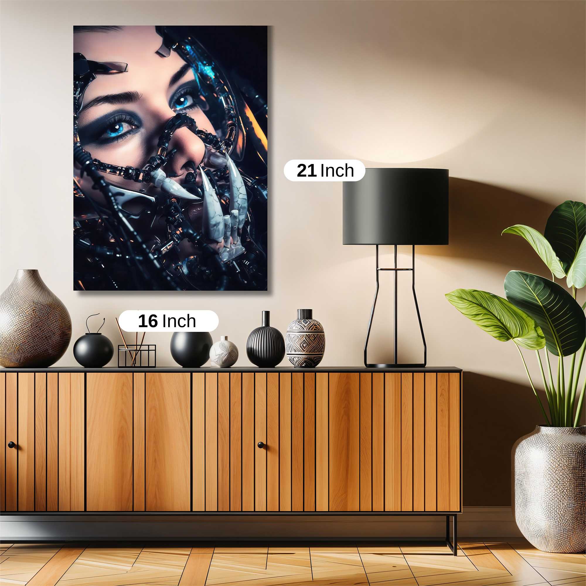 Lion Blaze Safe Wall Magnetic / M