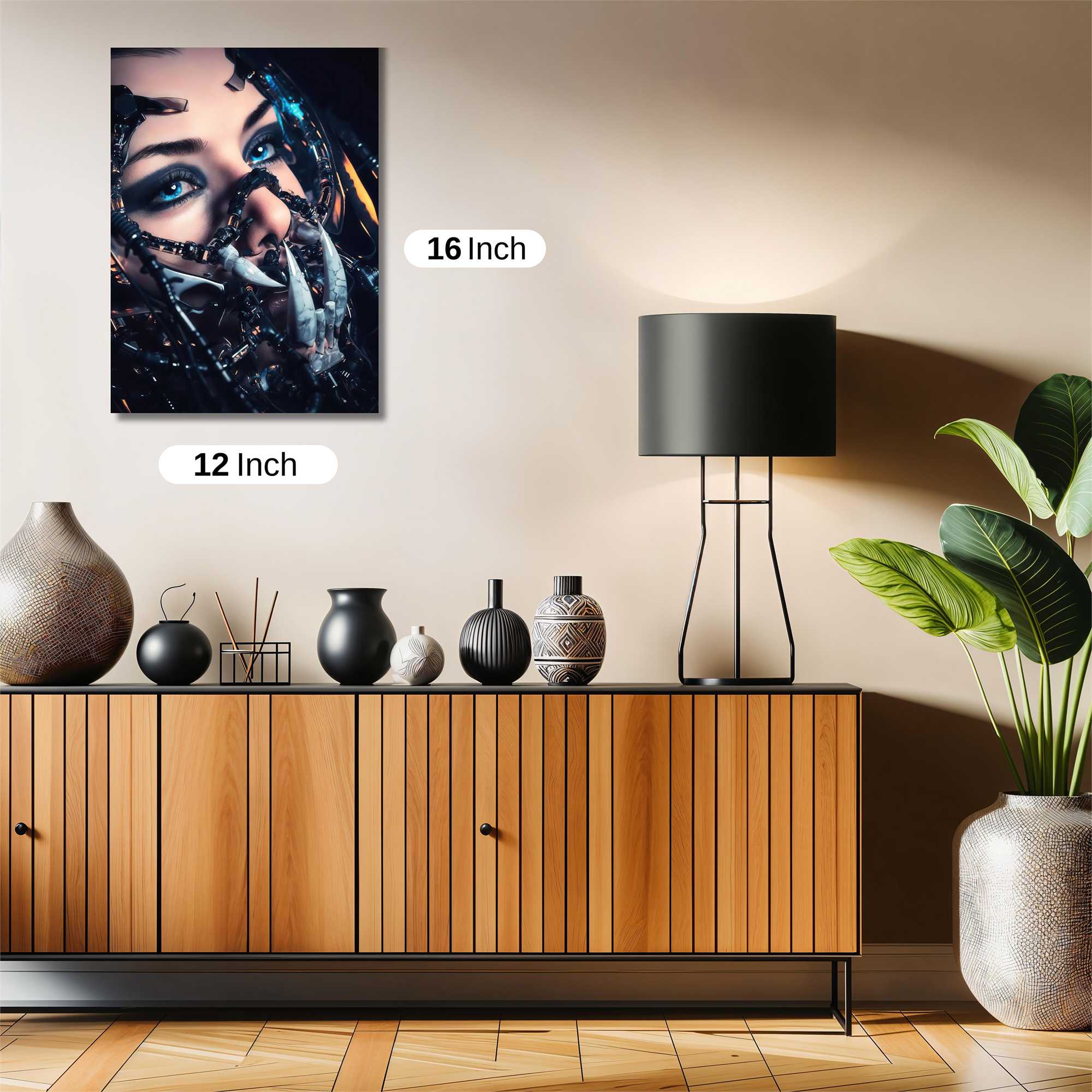 Lion Blaze Safe Wall Magnetic / M