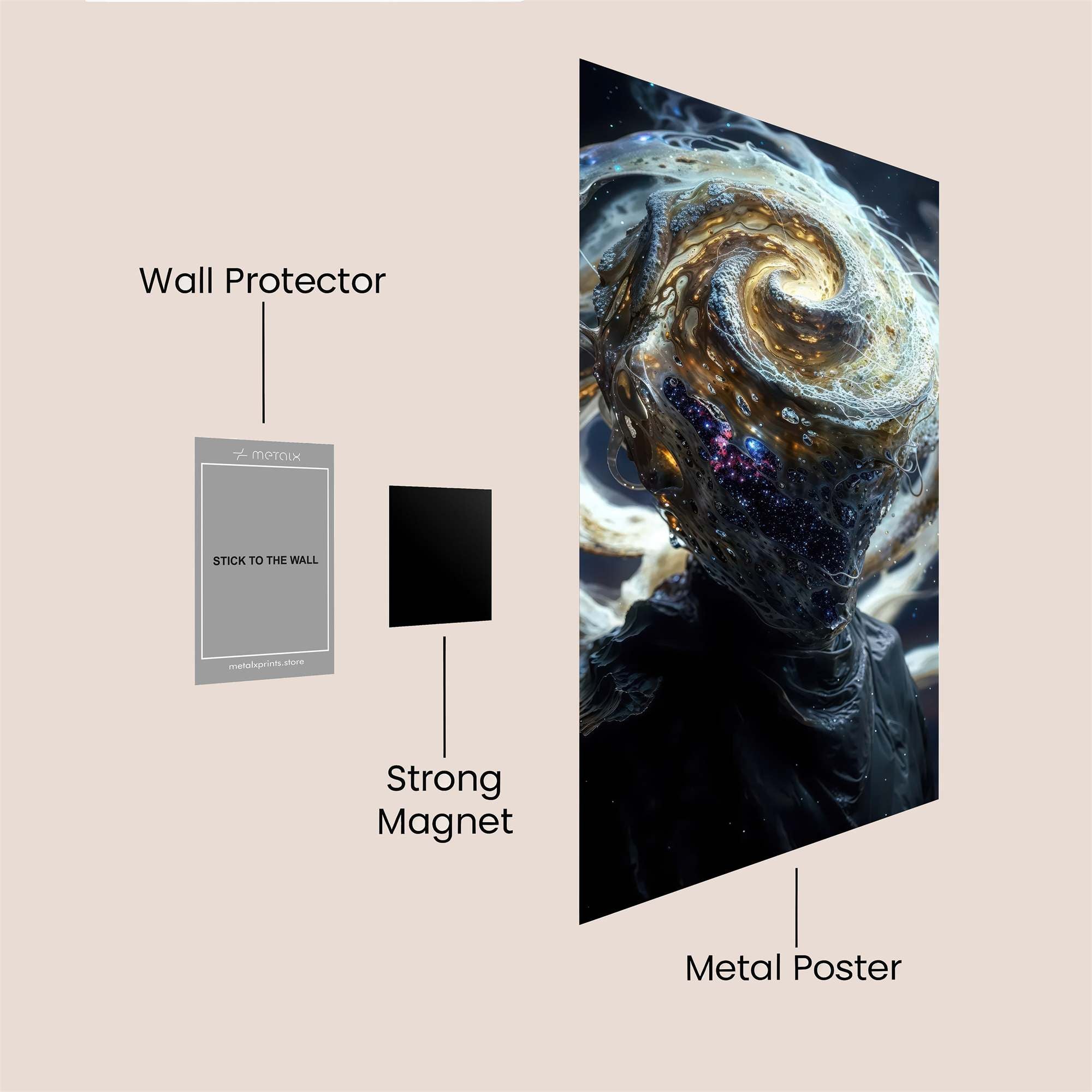 Rose Enigma Safe Wall Magnetic / M