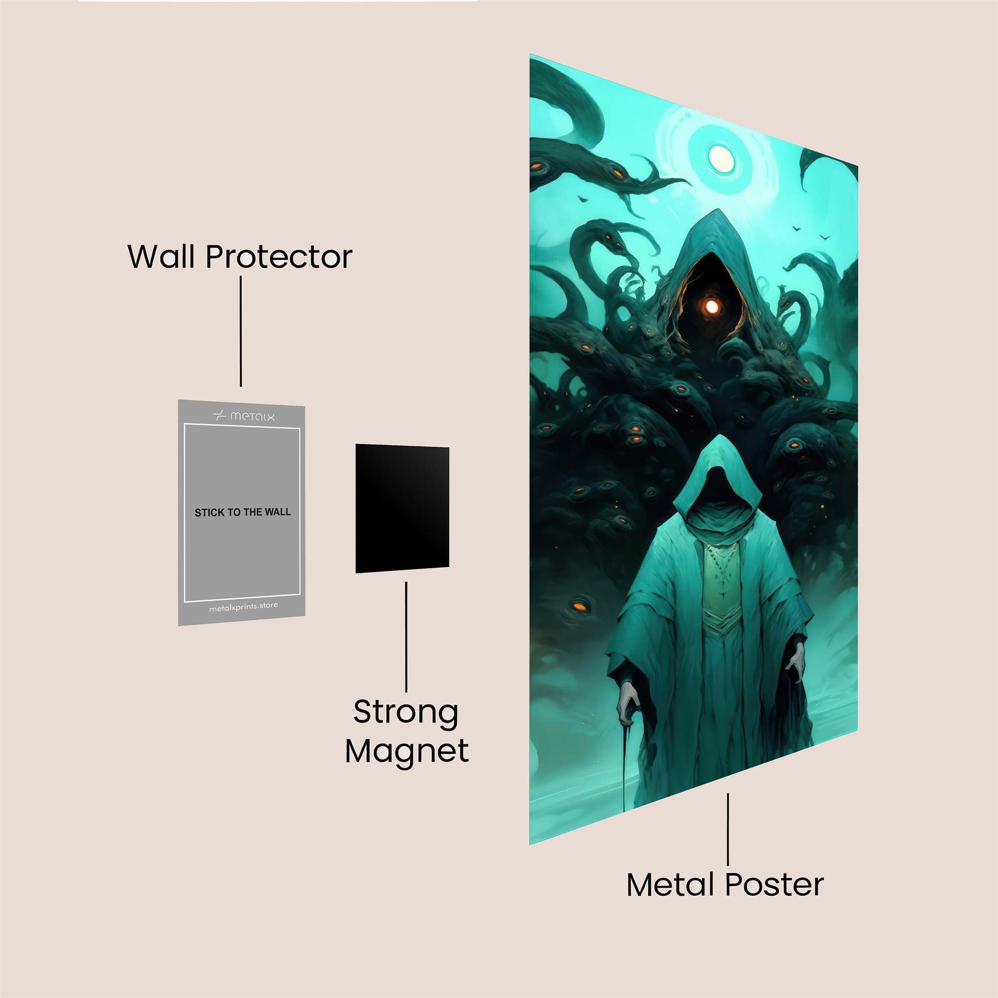 Wolf Enigma Safe Wall Magnetic / M