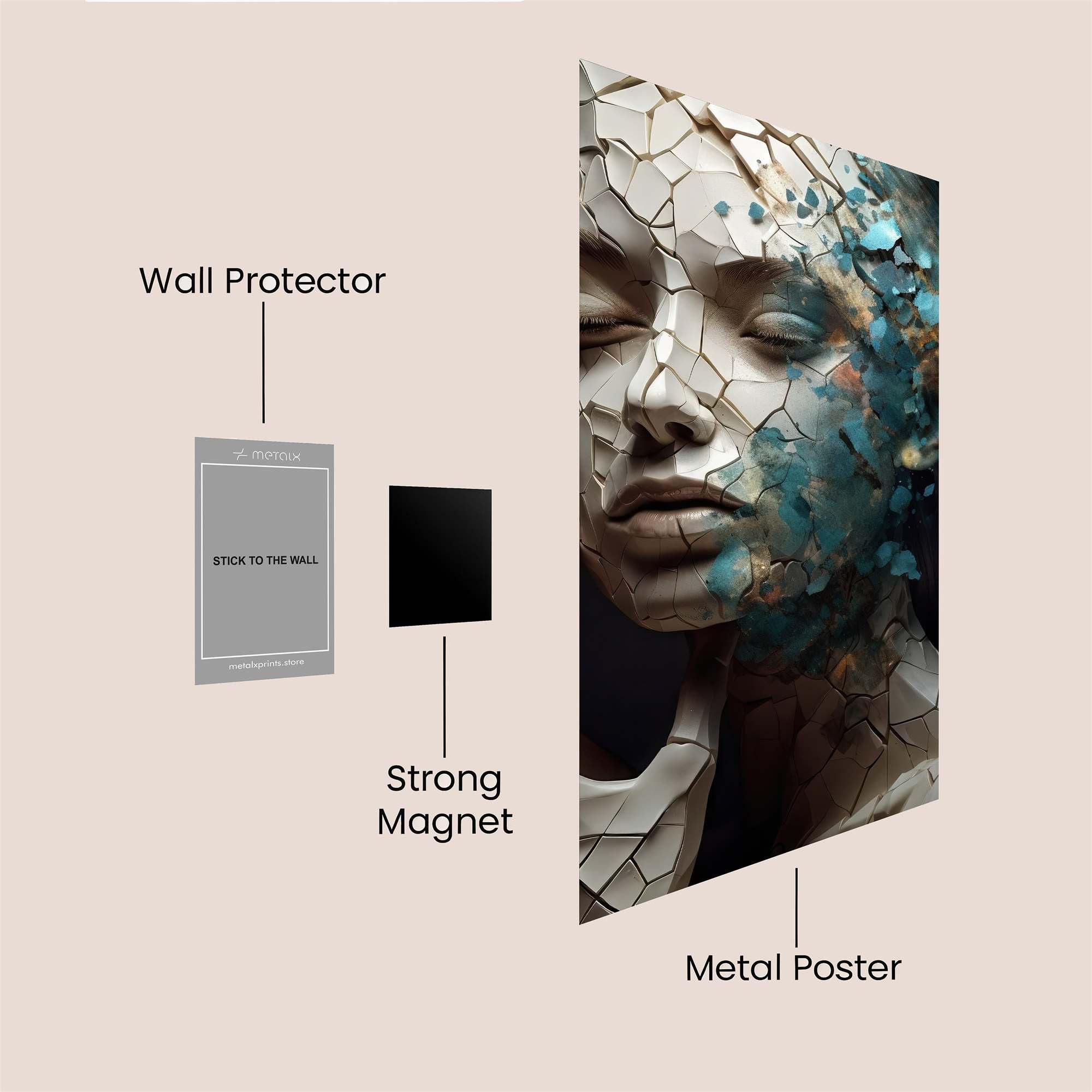 Wolf Enigma Safe Wall Magnetic / M