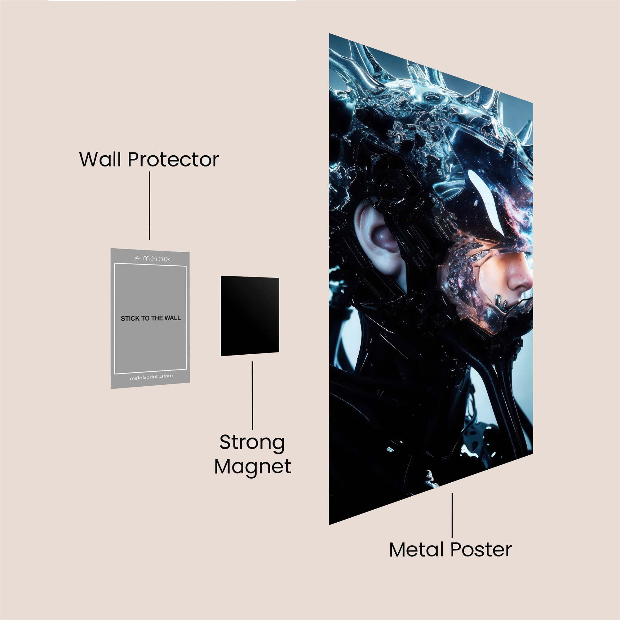 Scorpion Inferno Safe Wall Magnetic / M