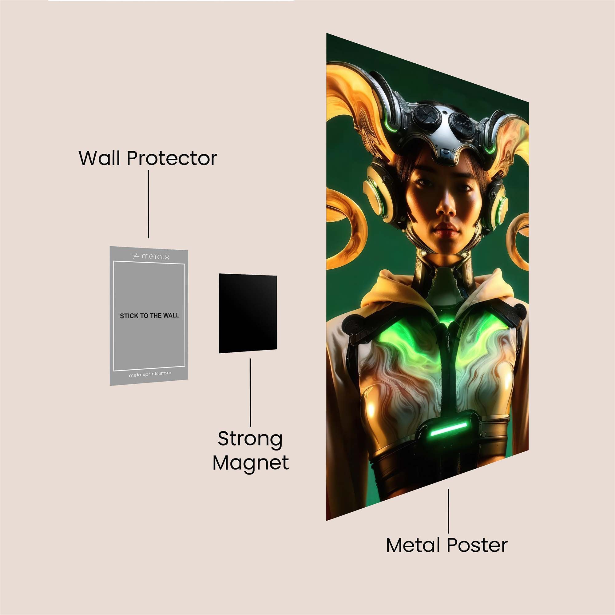 Dragon Intense Safe Wall Magnetic / M