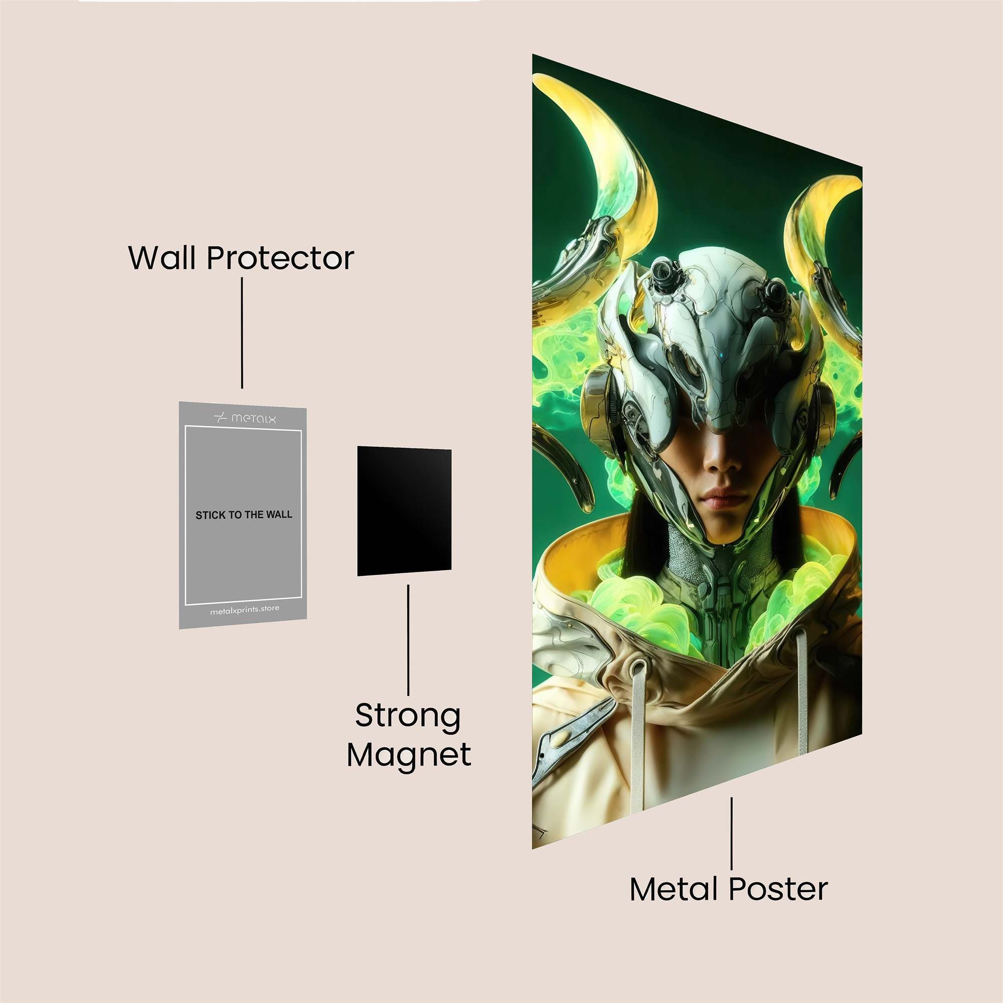 Dragon Intense Safe Wall Magnetic / M
