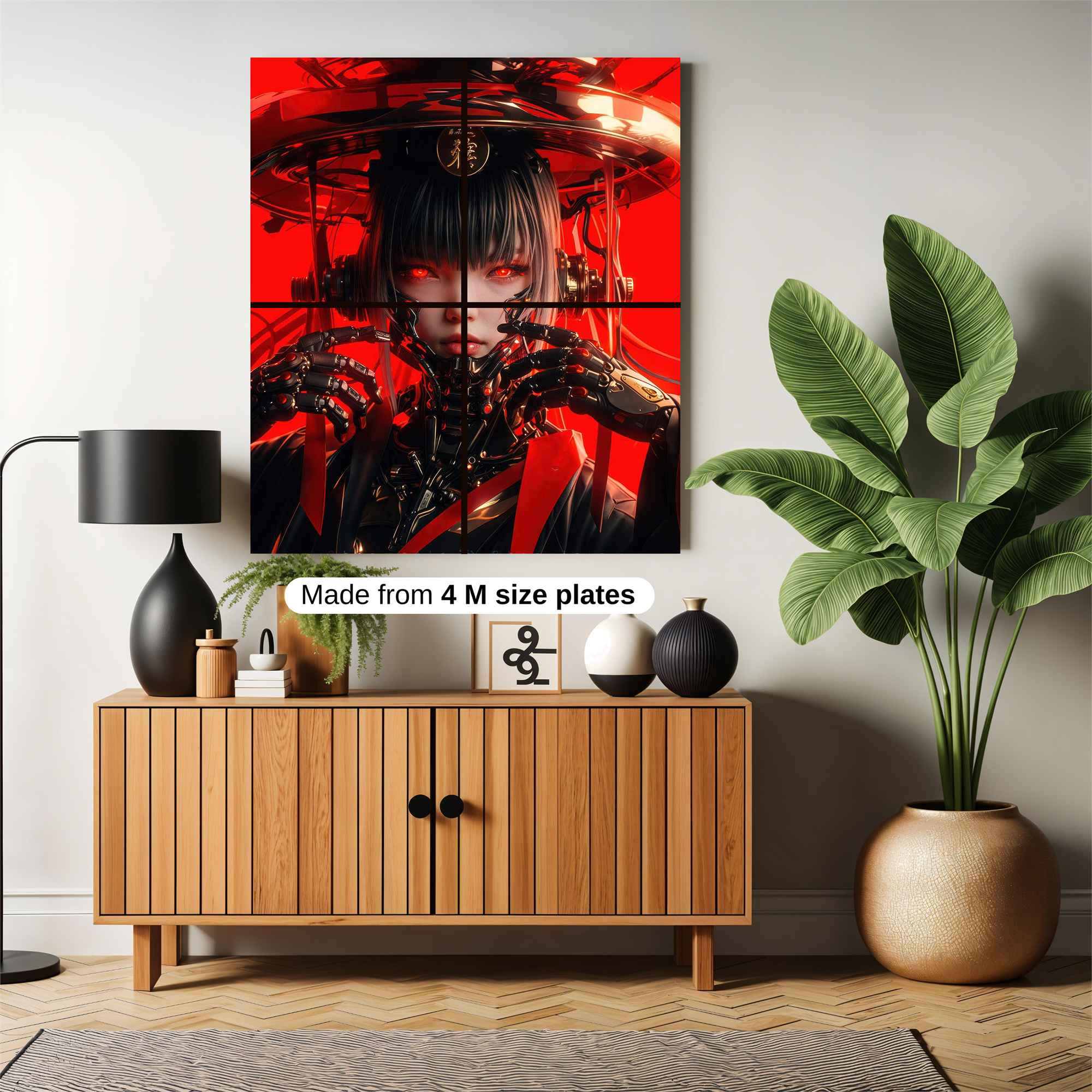 Steampunk Serenity Safe Wall Magnetic / M