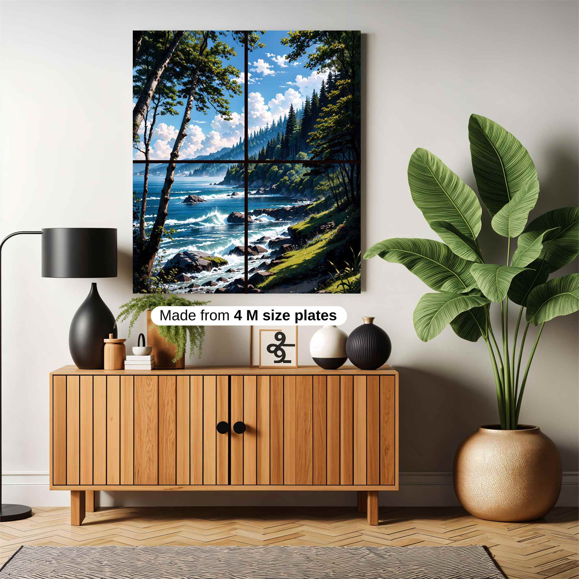 Forest Serenity Safe Wall Magnetic / M