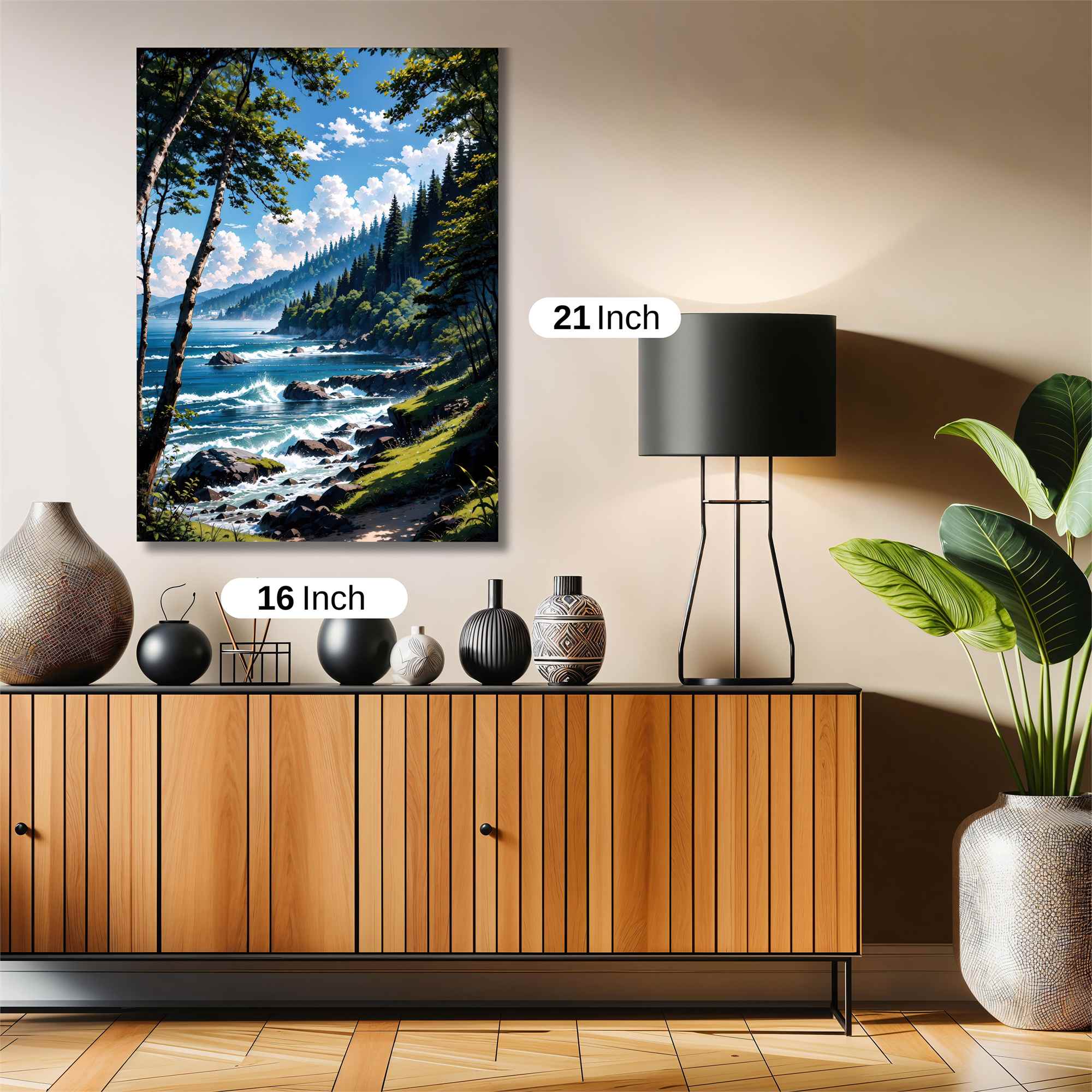 Forest Serenity Safe Wall Magnetic / M