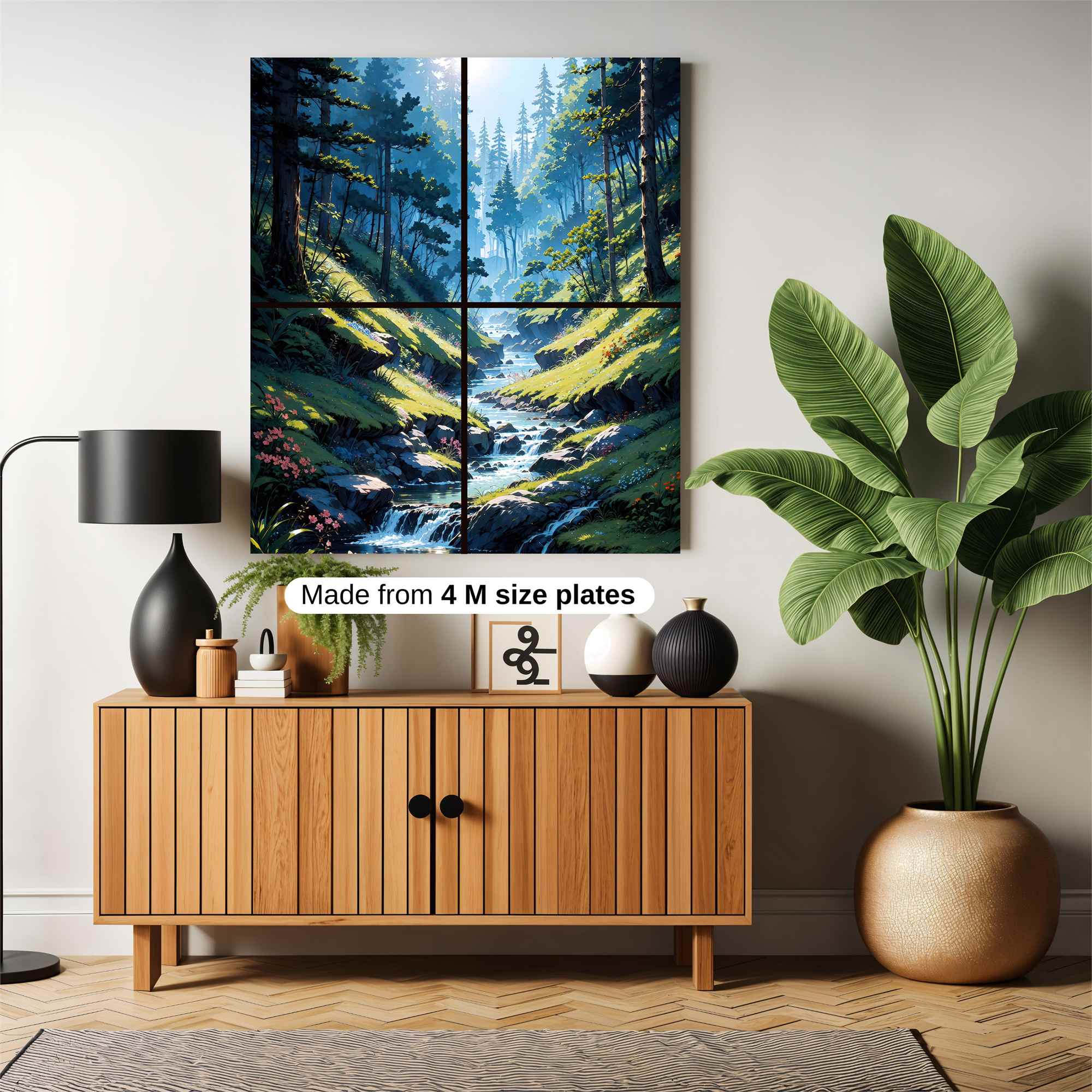 Forest Serenity Safe Wall Magnetic / M