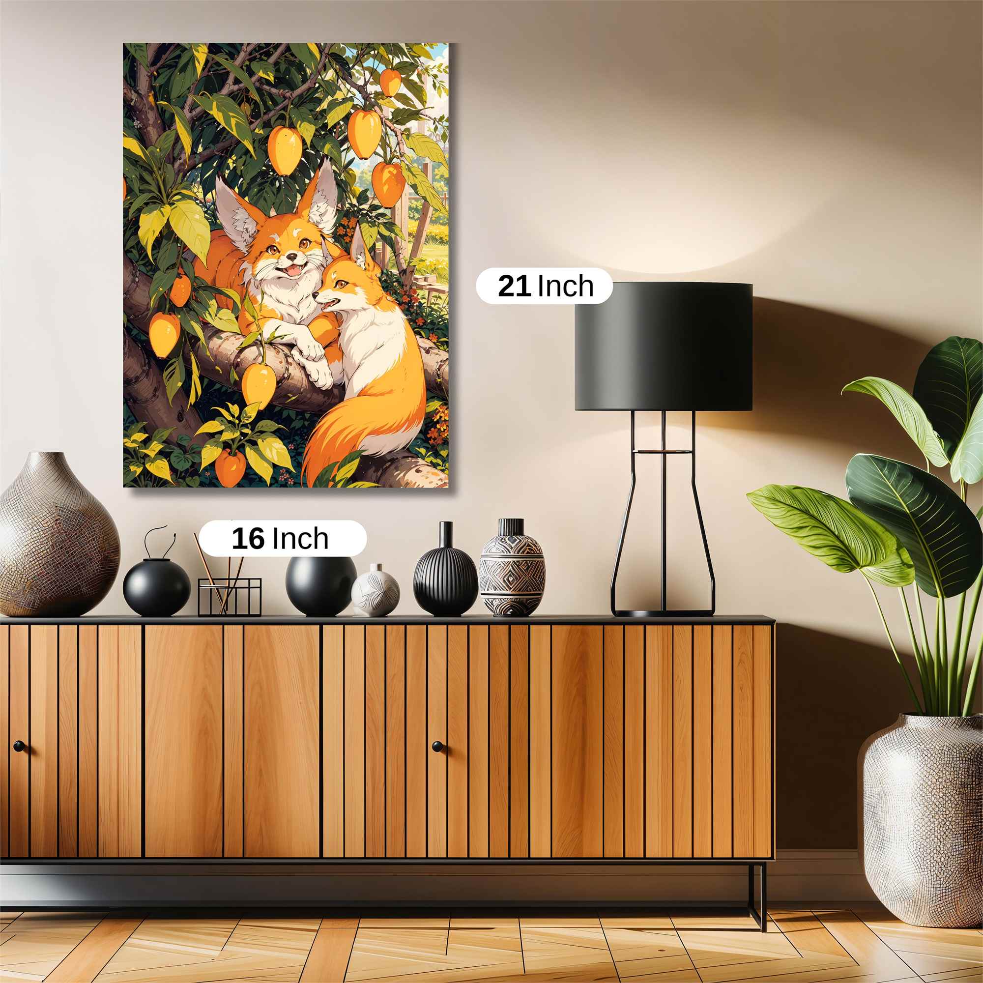 Foxes Frolic Safe Wall Magnetic / M