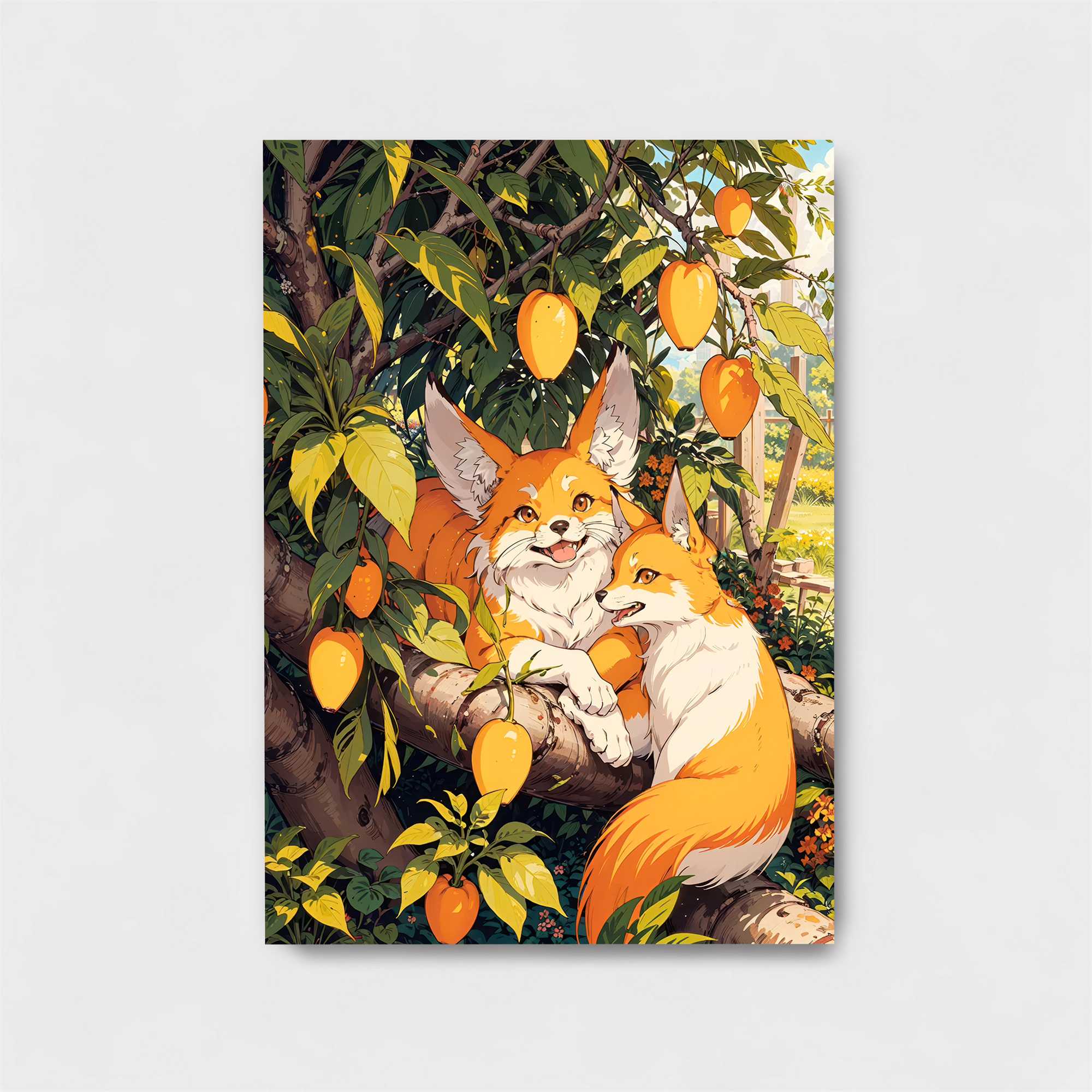Foxes Frolic Safe Wall Magnetic / M