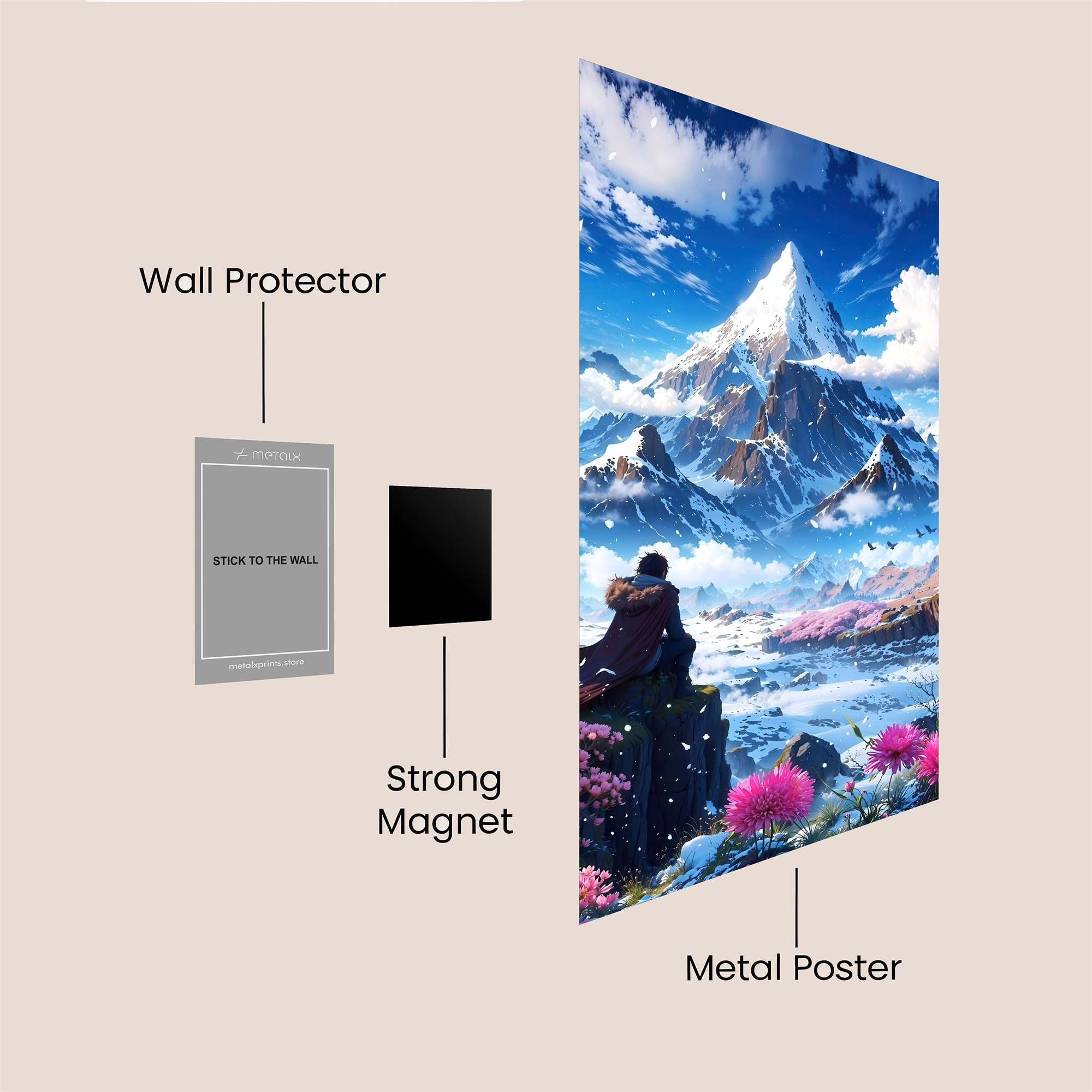 Everest Enchantment Safe Wall Magnetic / M