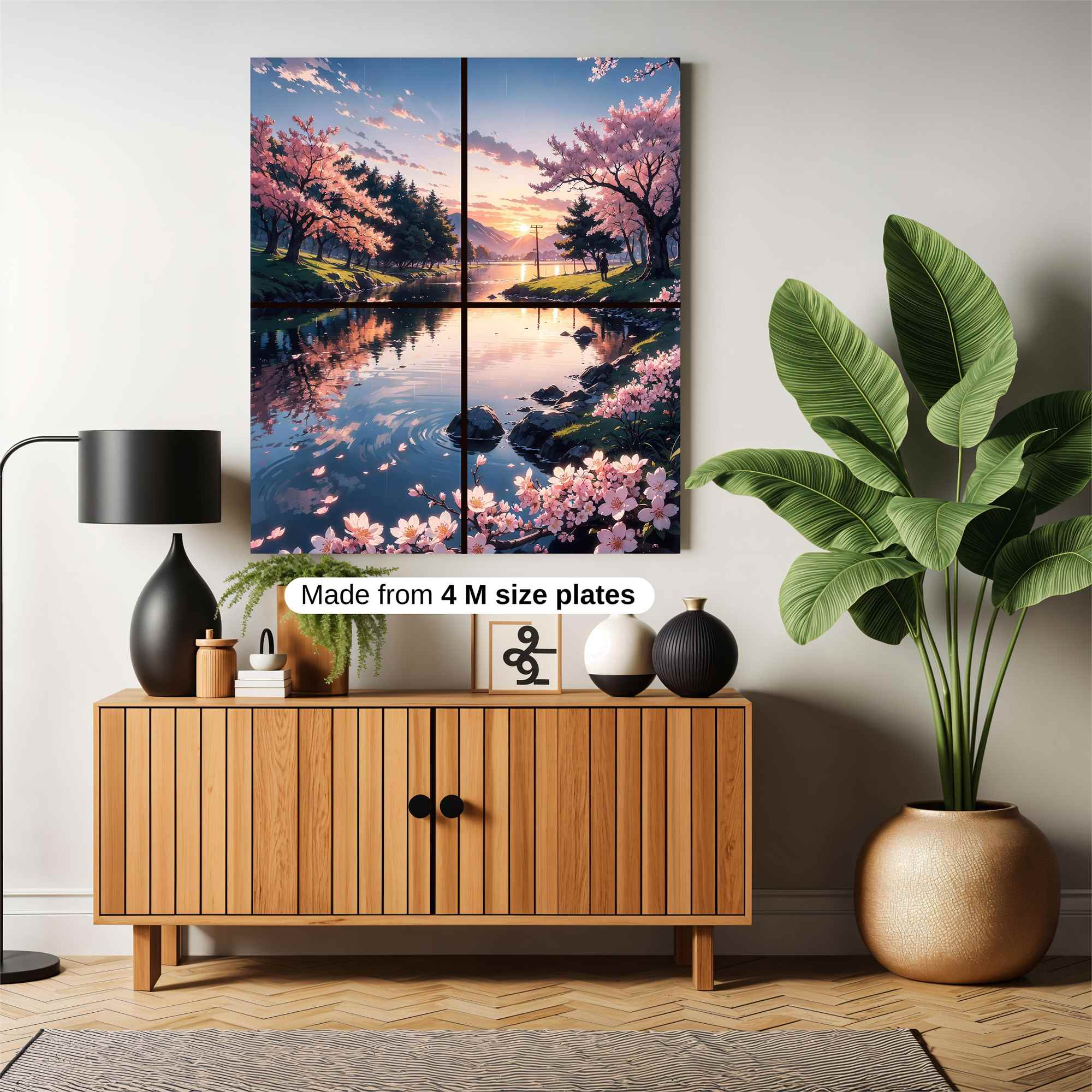 Sakura Serenity Safe Wall Magnetic / M