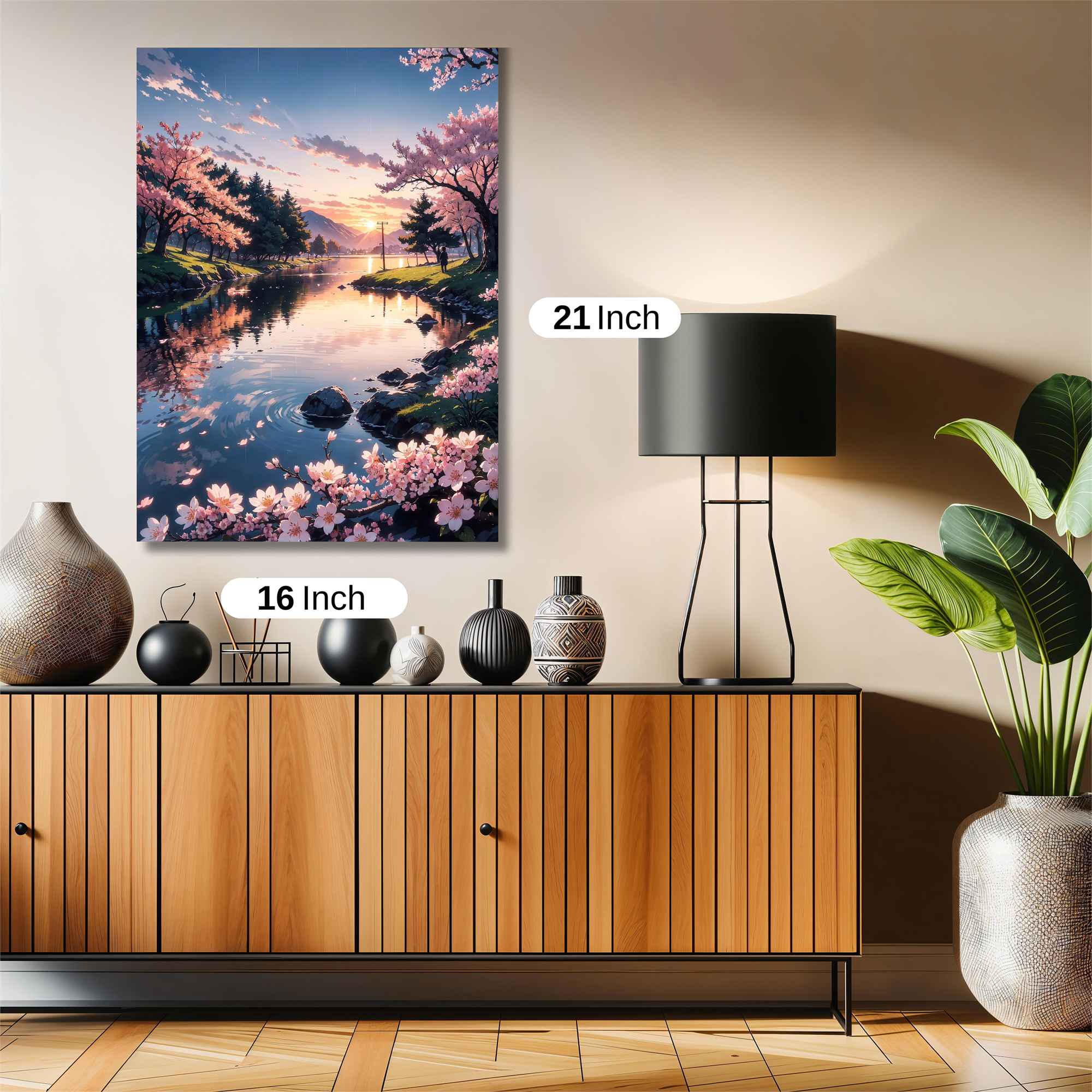 Sakura Serenity Safe Wall Magnetic / M