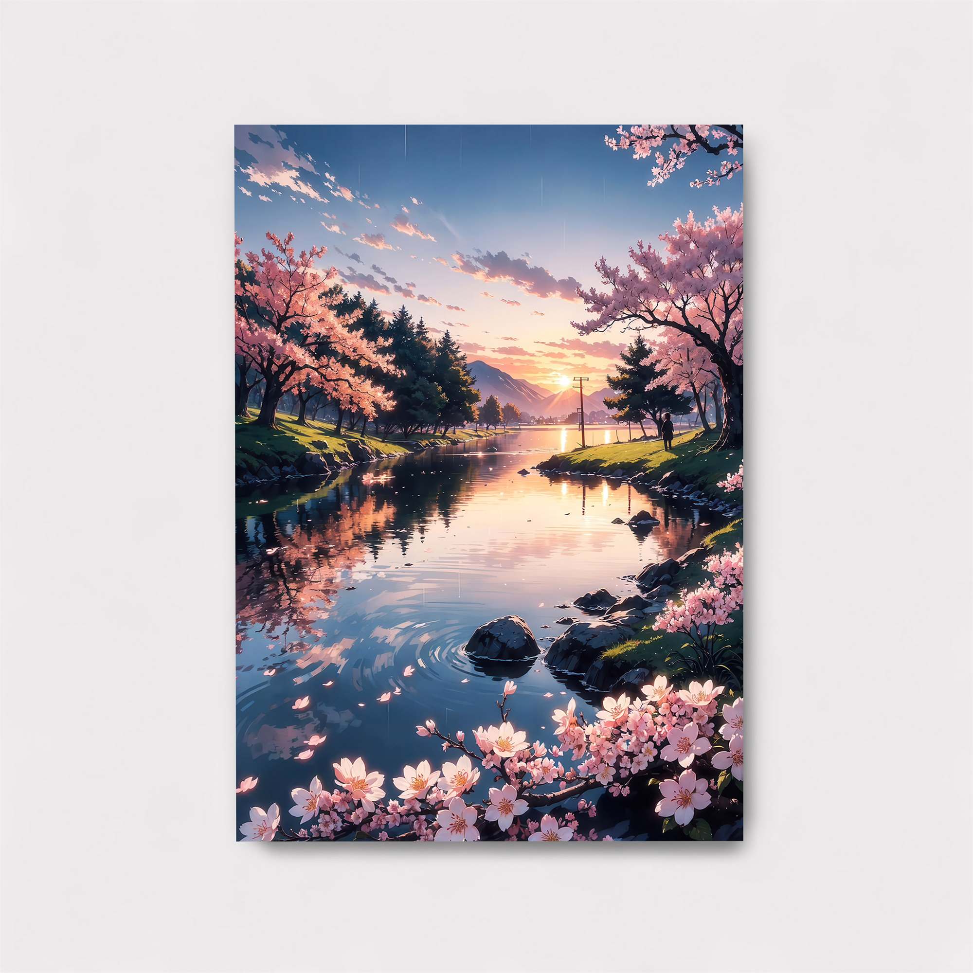 Sakura Serenity Safe Wall Magnetic / M
