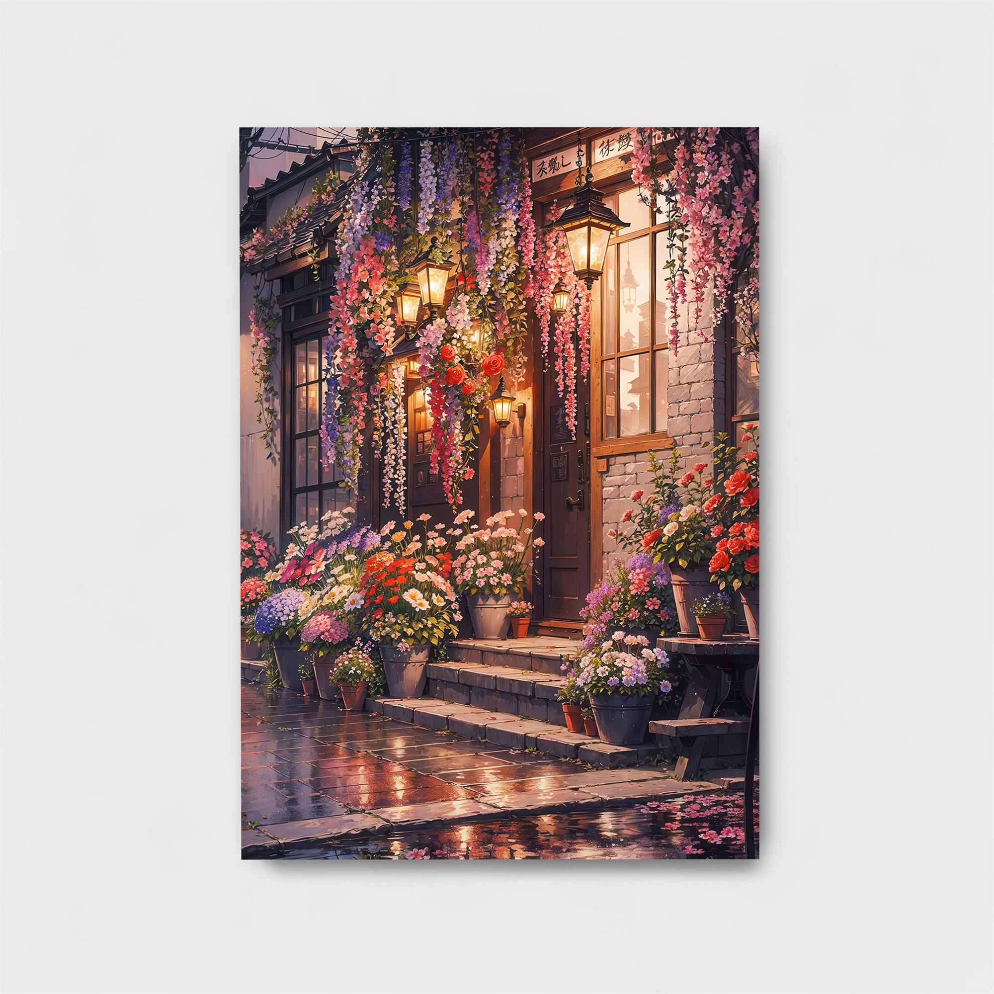 Floral Haven Safe Wall Magnetic / M