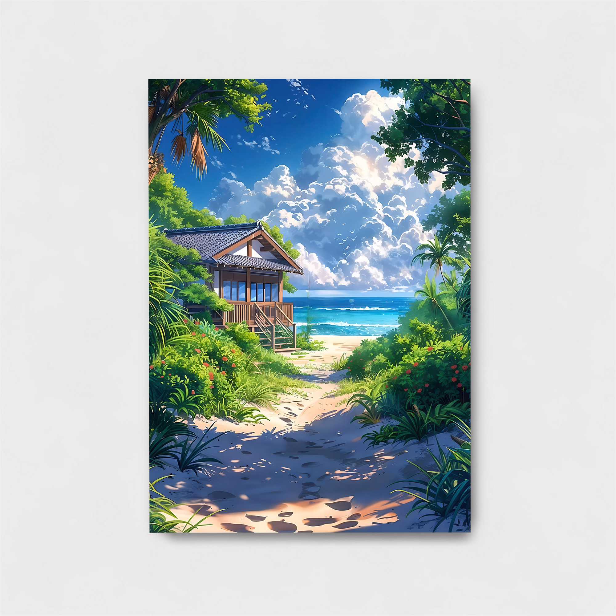 Beach Serenity Safe Wall Magnetic / M