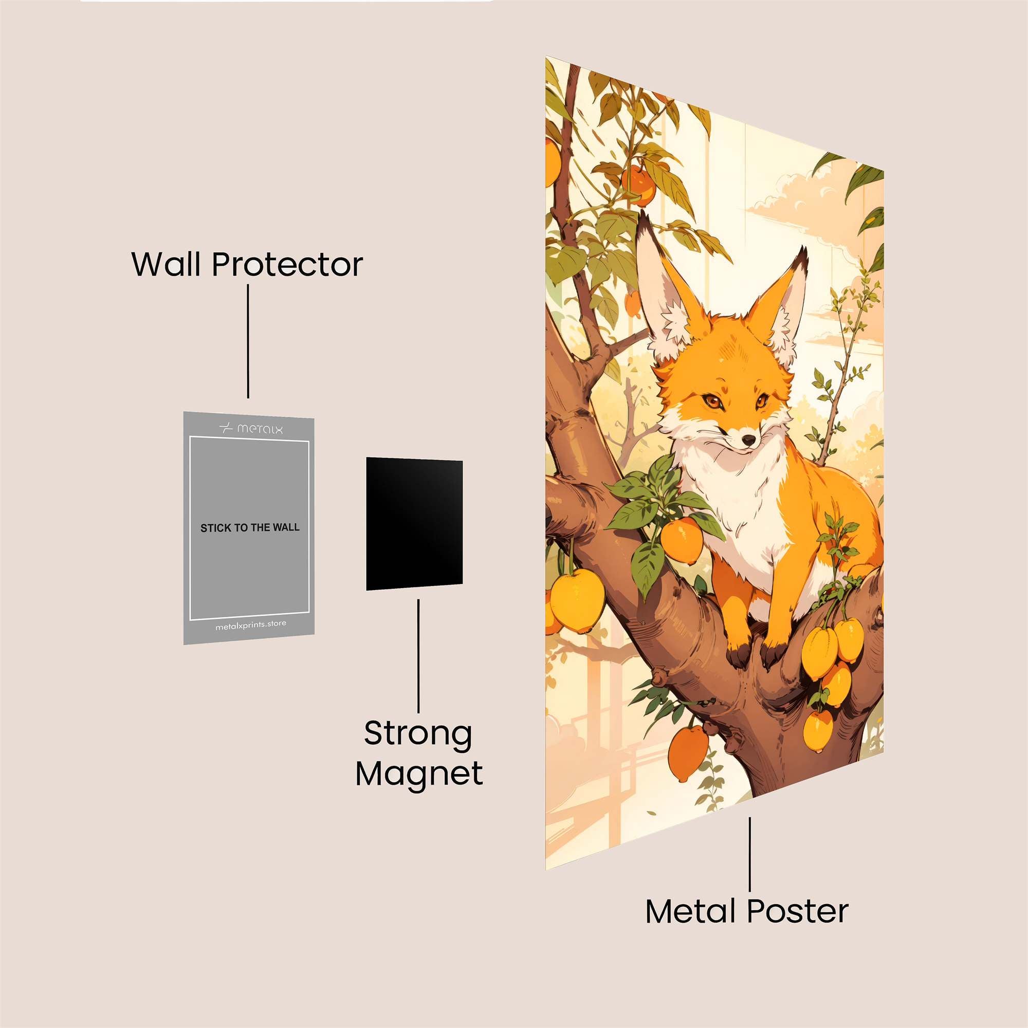 Fox Serenity Safe Wall Magnetic / M
