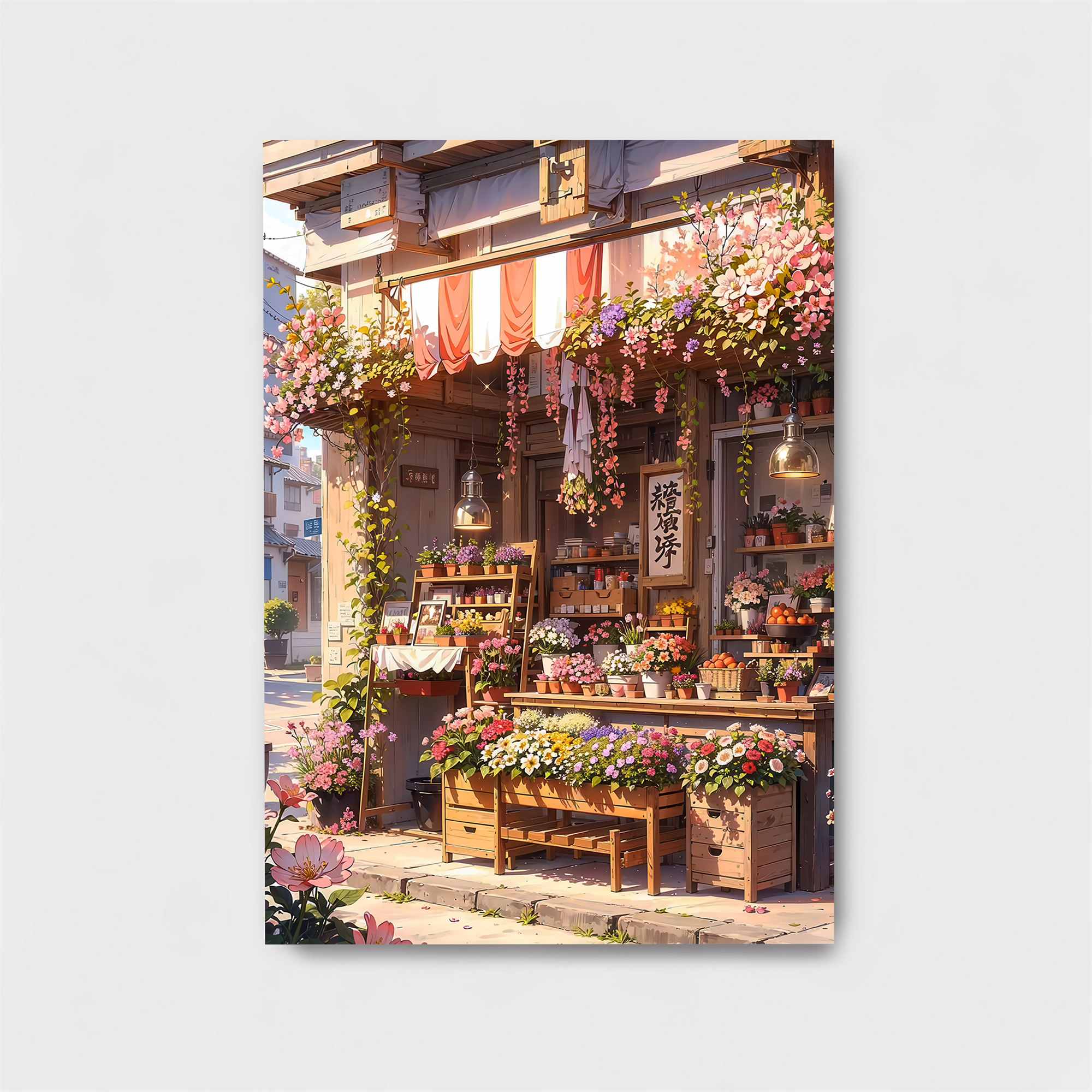 Floral Haven Safe Wall Magnetic / M