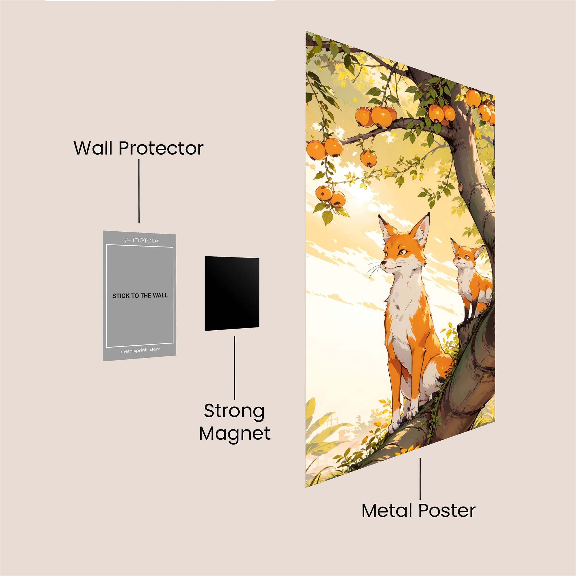 Fox Serenity Safe Wall Magnetic / M