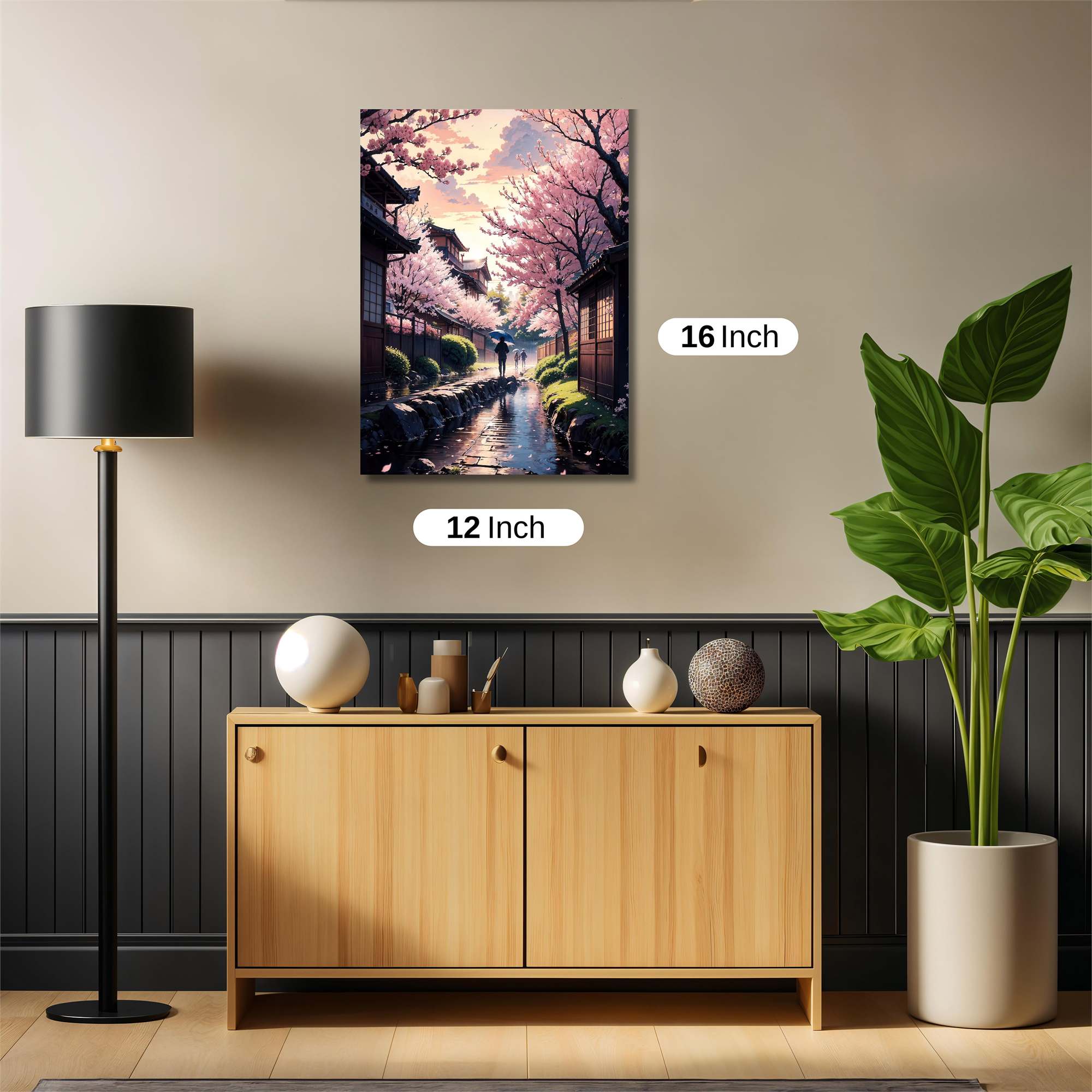 Sakura Serenity Safe Wall Magnetic / M
