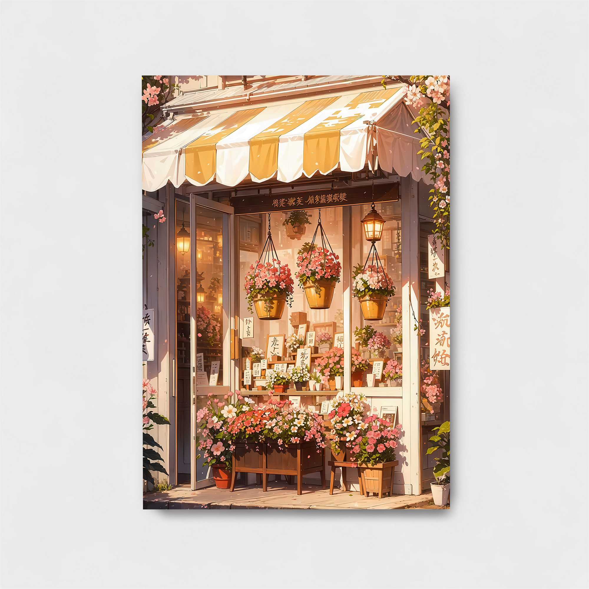 Floral Haven Safe Wall Magnetic / M