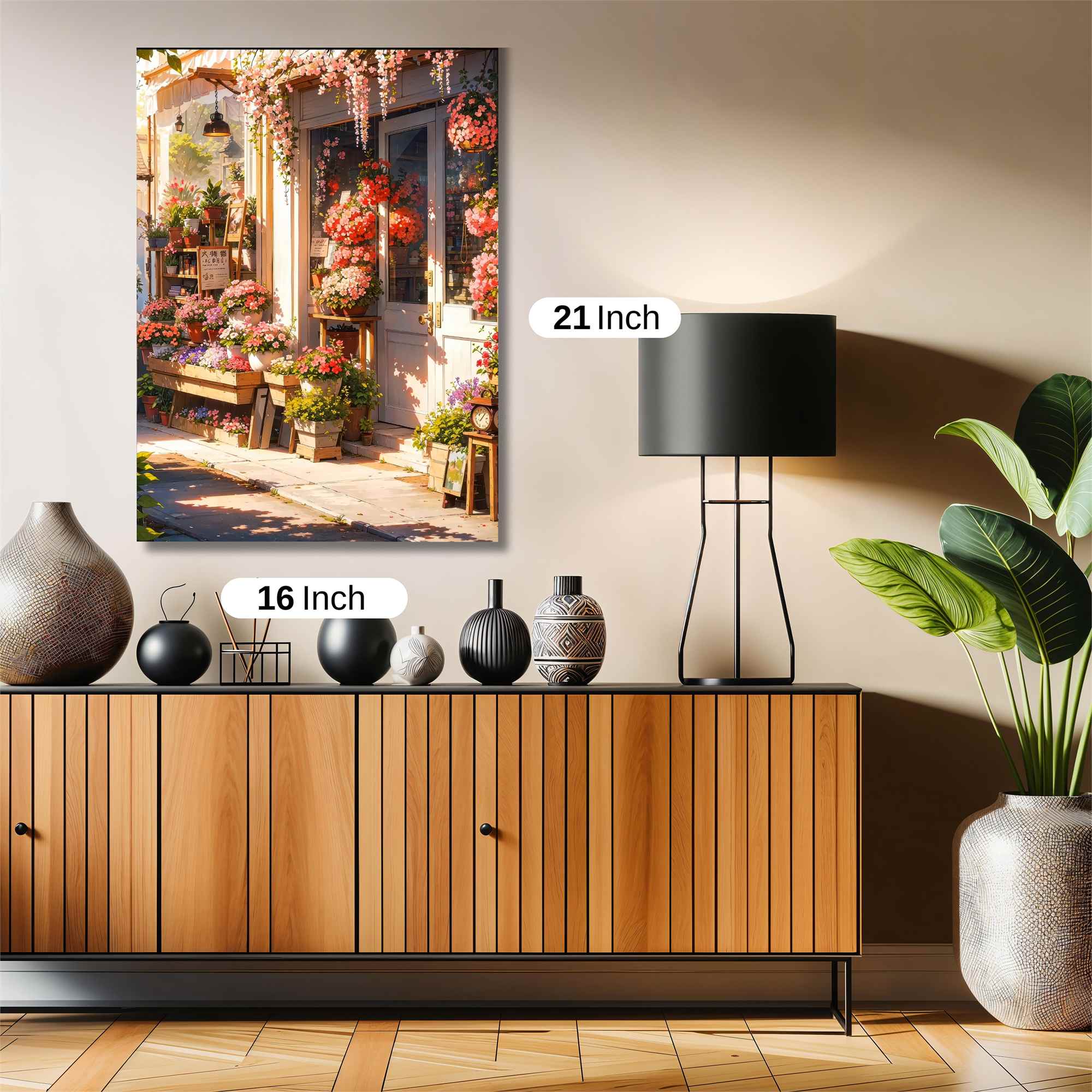 Floral Haven Safe Wall Magnetic / M