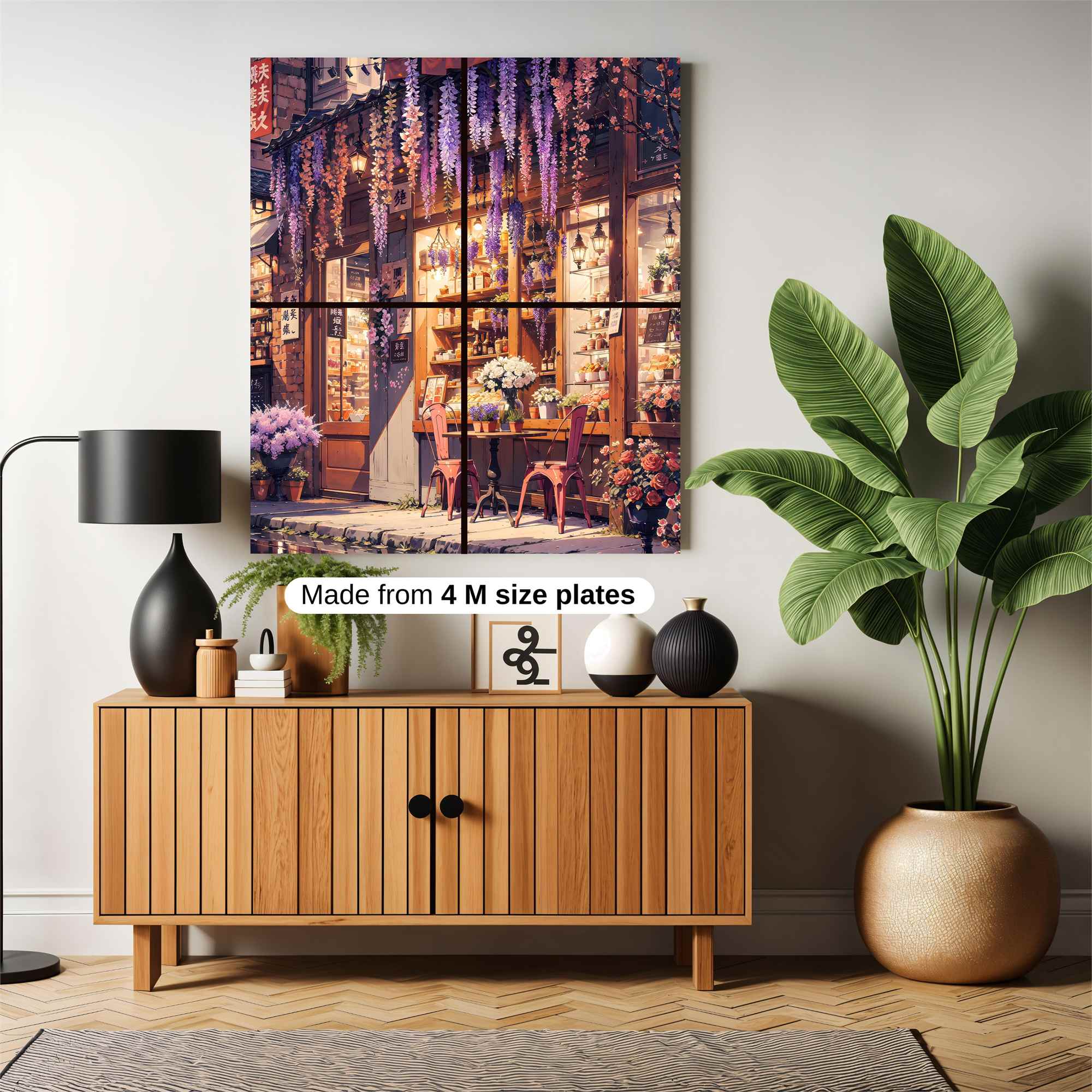 Floral Enchantment Safe Wall Magnetic / M