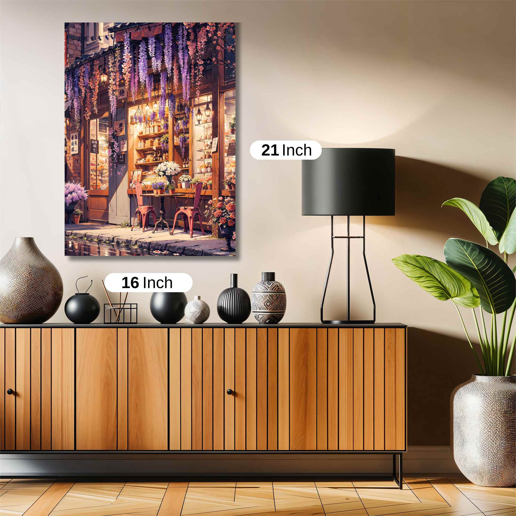 Floral Enchantment Safe Wall Magnetic / M