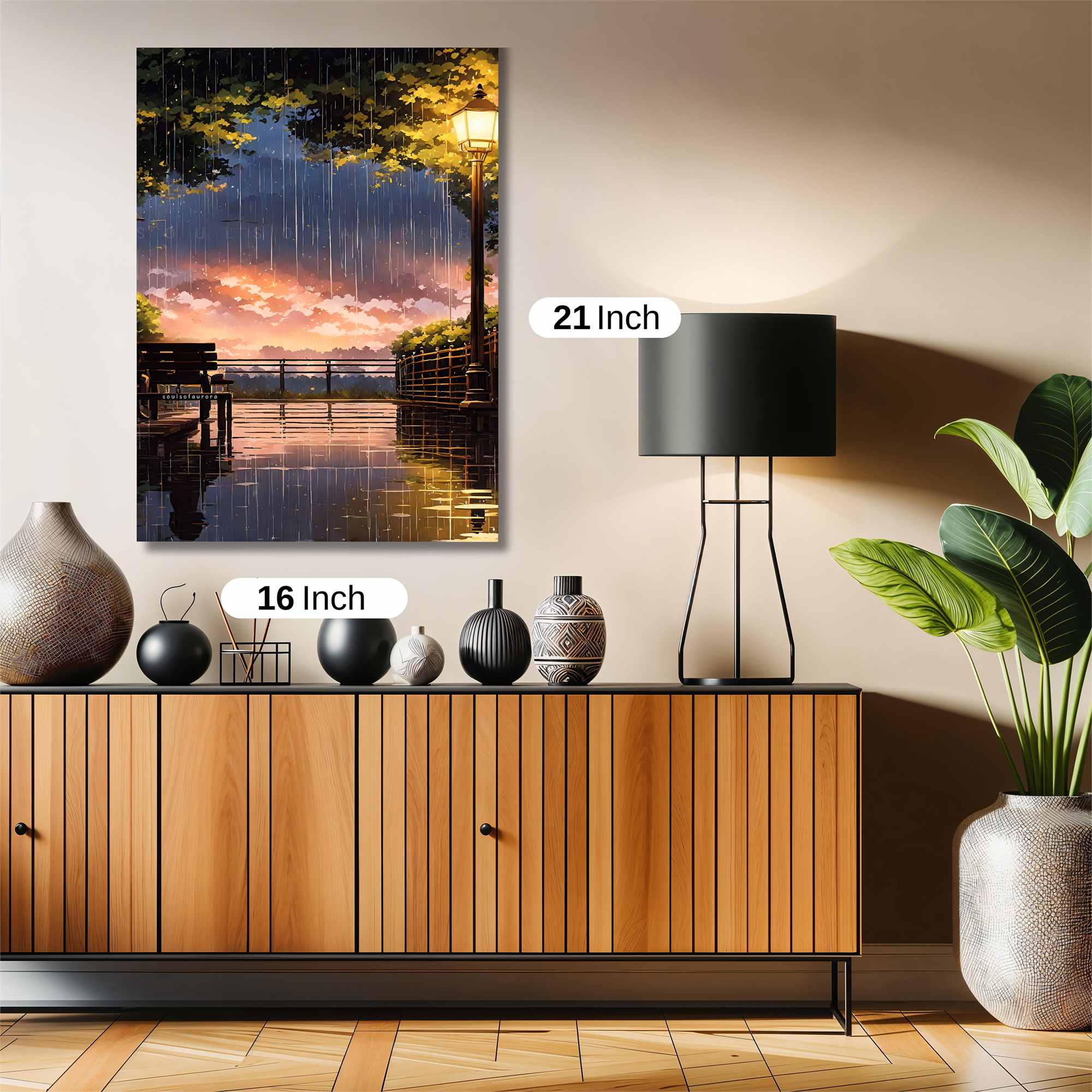 Twilight Tranquility Safe Wall Magnetic / M