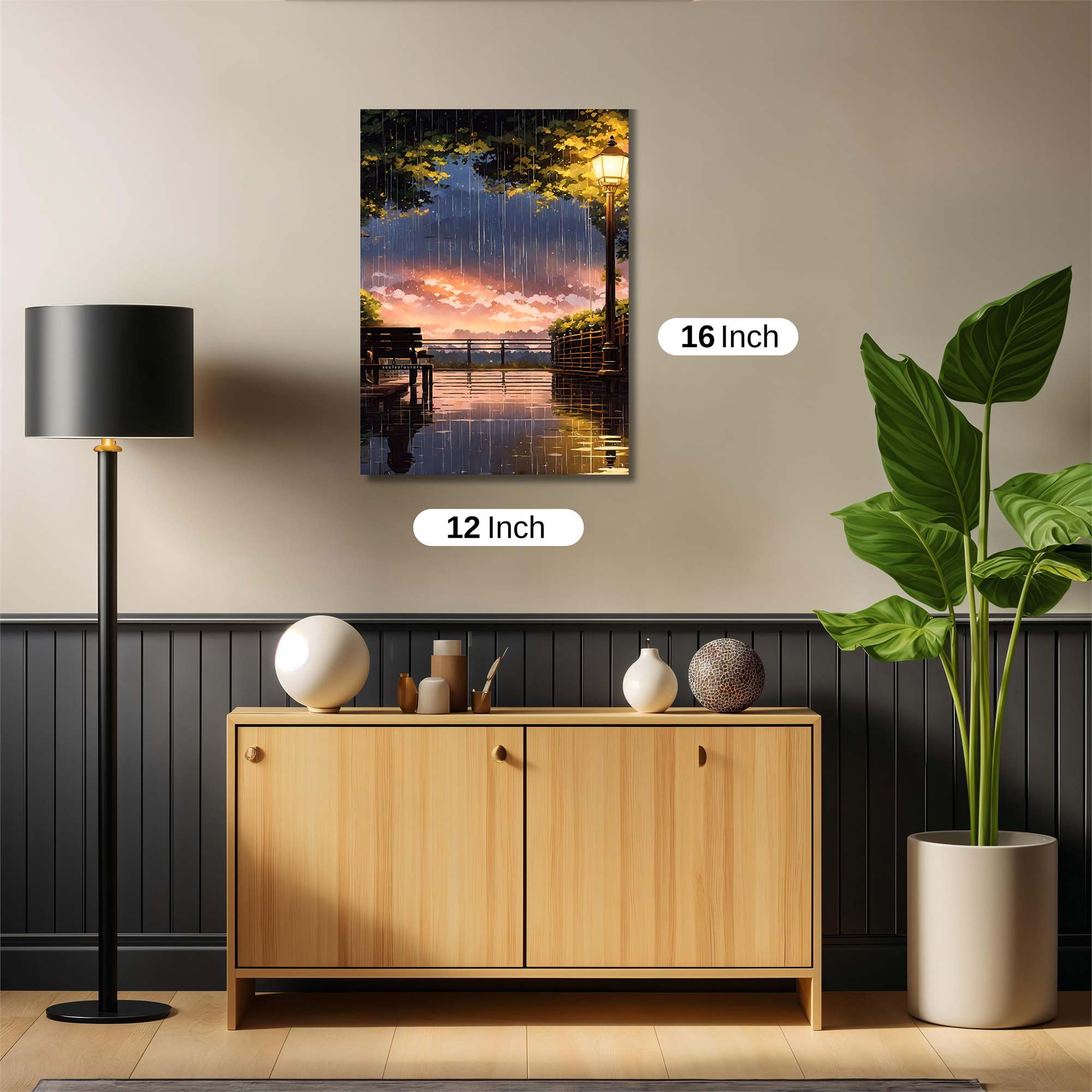 Twilight Tranquility Safe Wall Magnetic / M