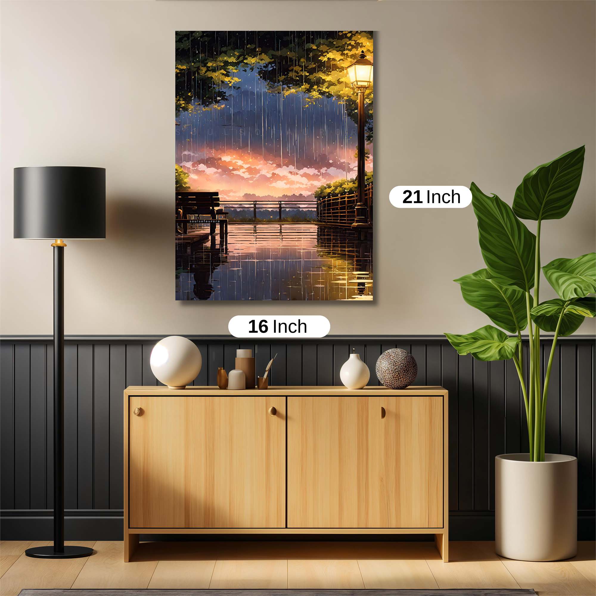 Twilight Tranquility Safe Wall Magnetic / M
