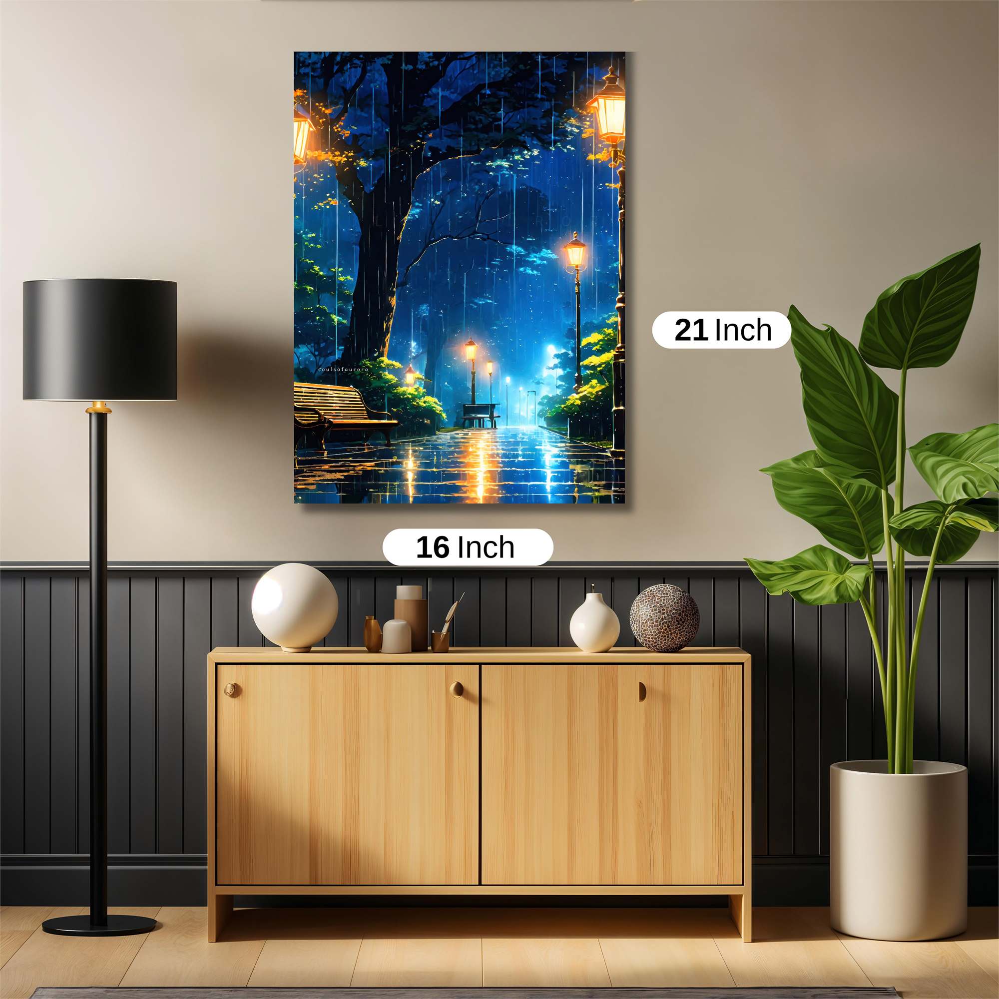 Nightfall Serenity Safe Wall Magnetic / M