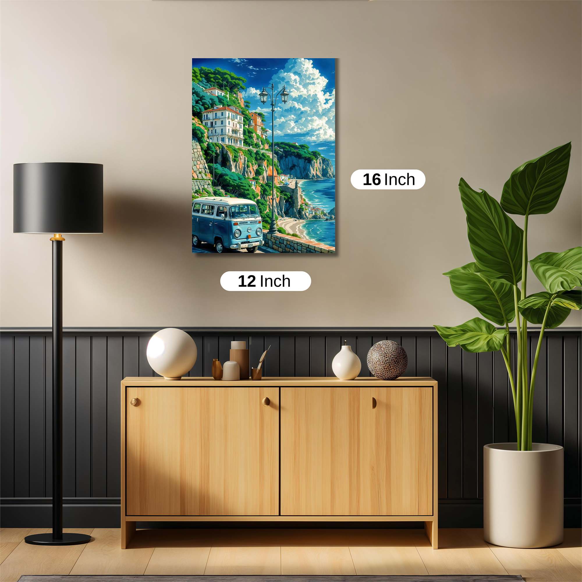 Amalfi Serenity Safe Wall Magnetic / M