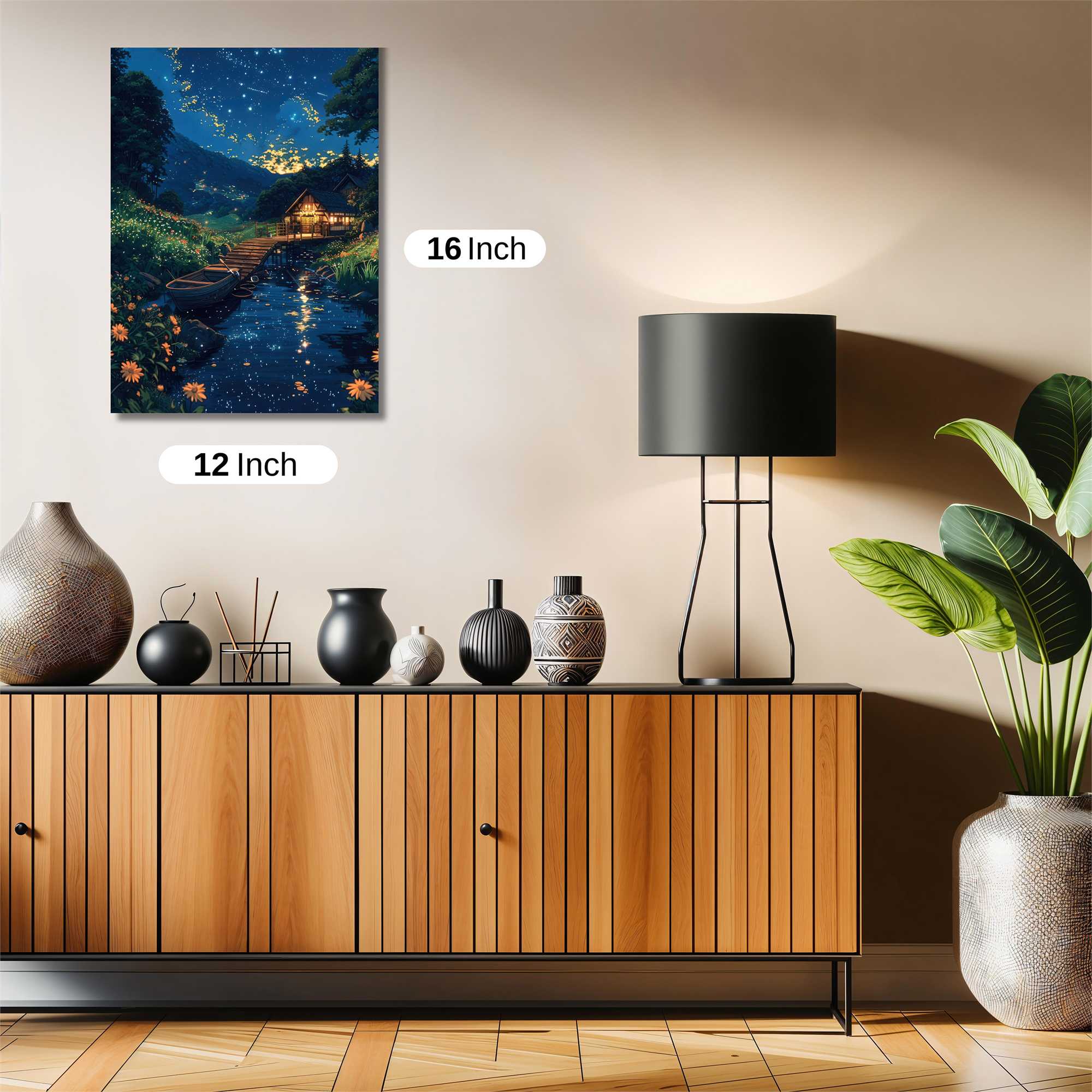 Starlit Haven Safe Wall Magnetic / M