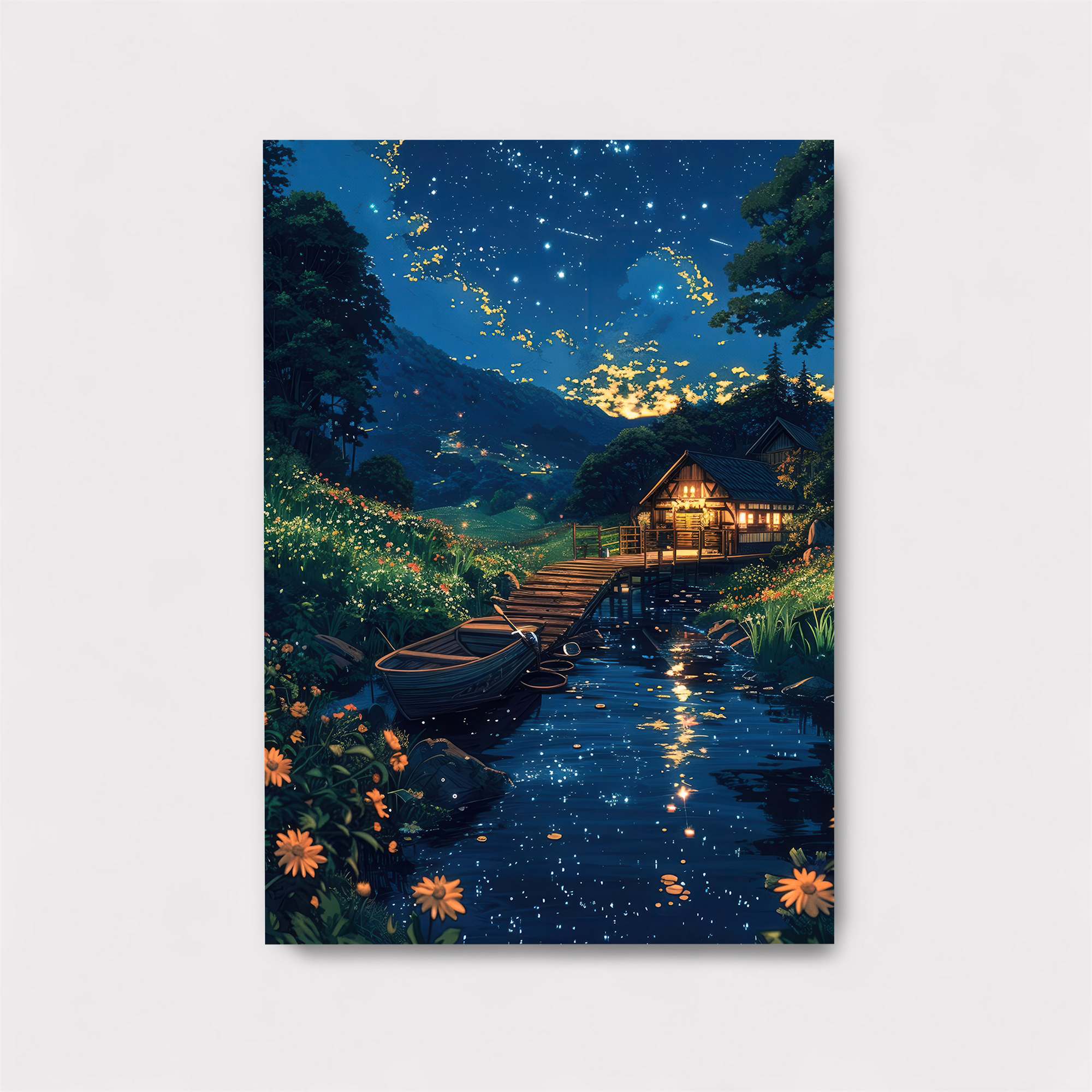 Starlit Haven Safe Wall Magnetic / M