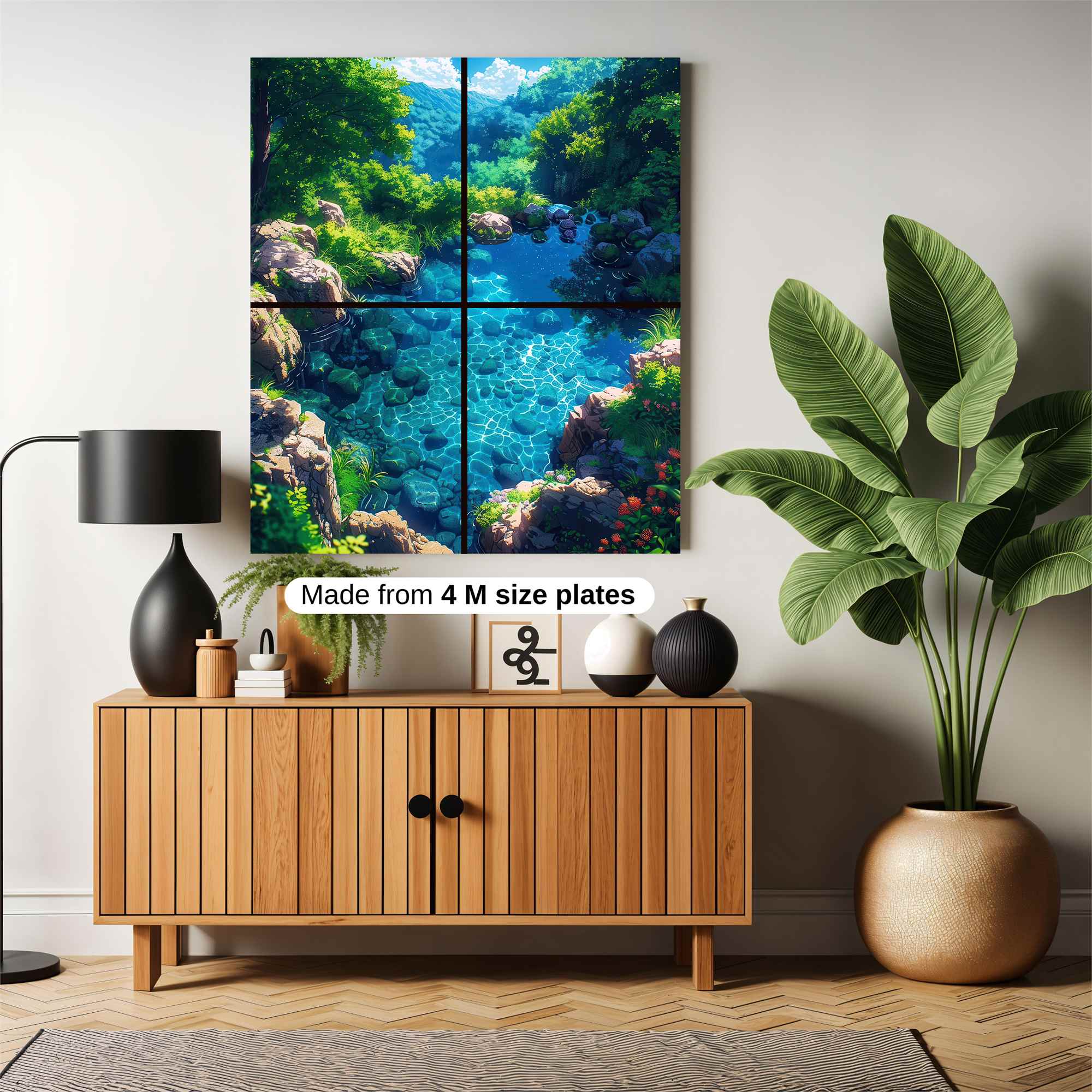 Forest Serenity Safe Wall Magnetic / M