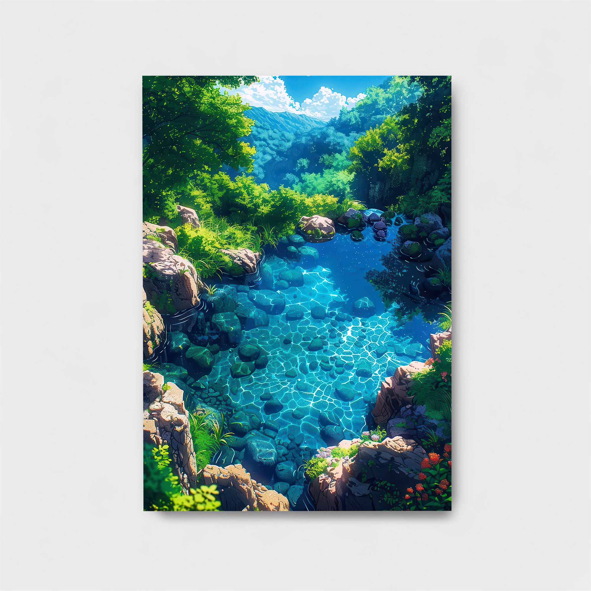 Forest Serenity Safe Wall Magnetic / M