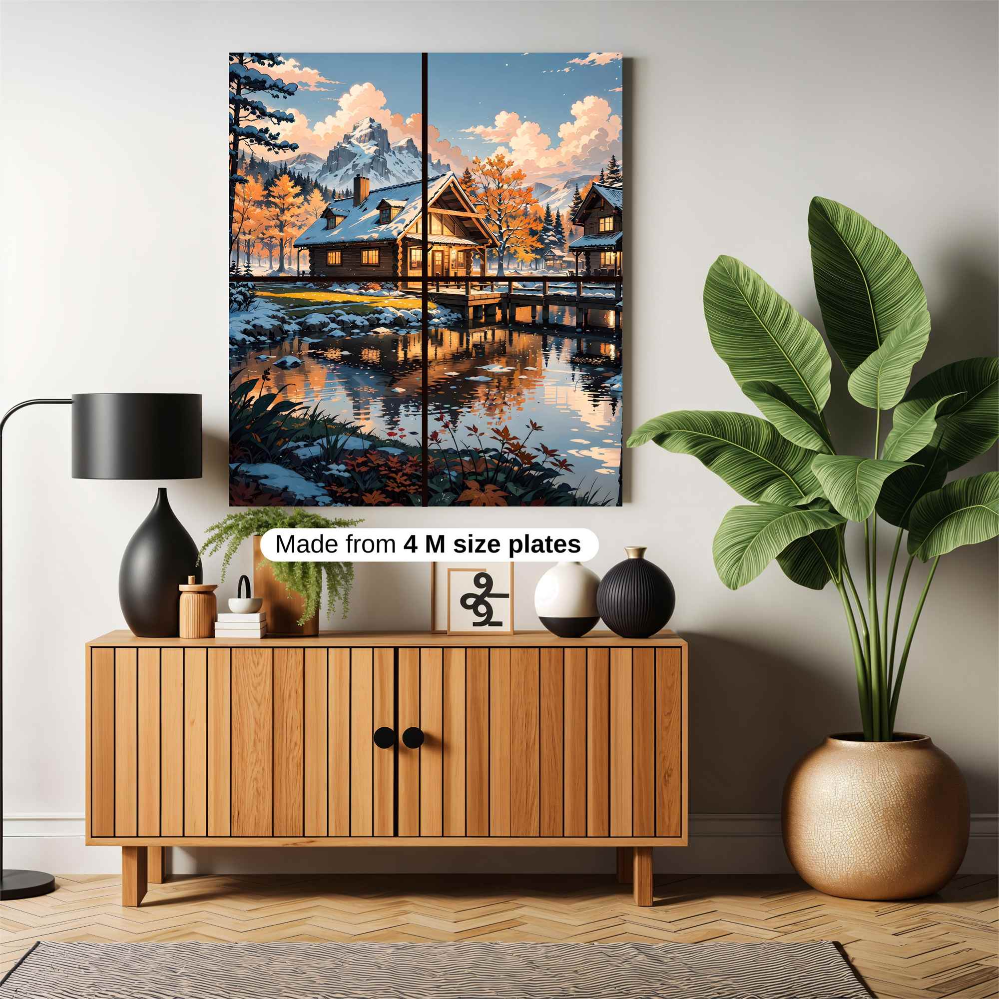 Cabin Serenity Safe Wall Magnetic / M