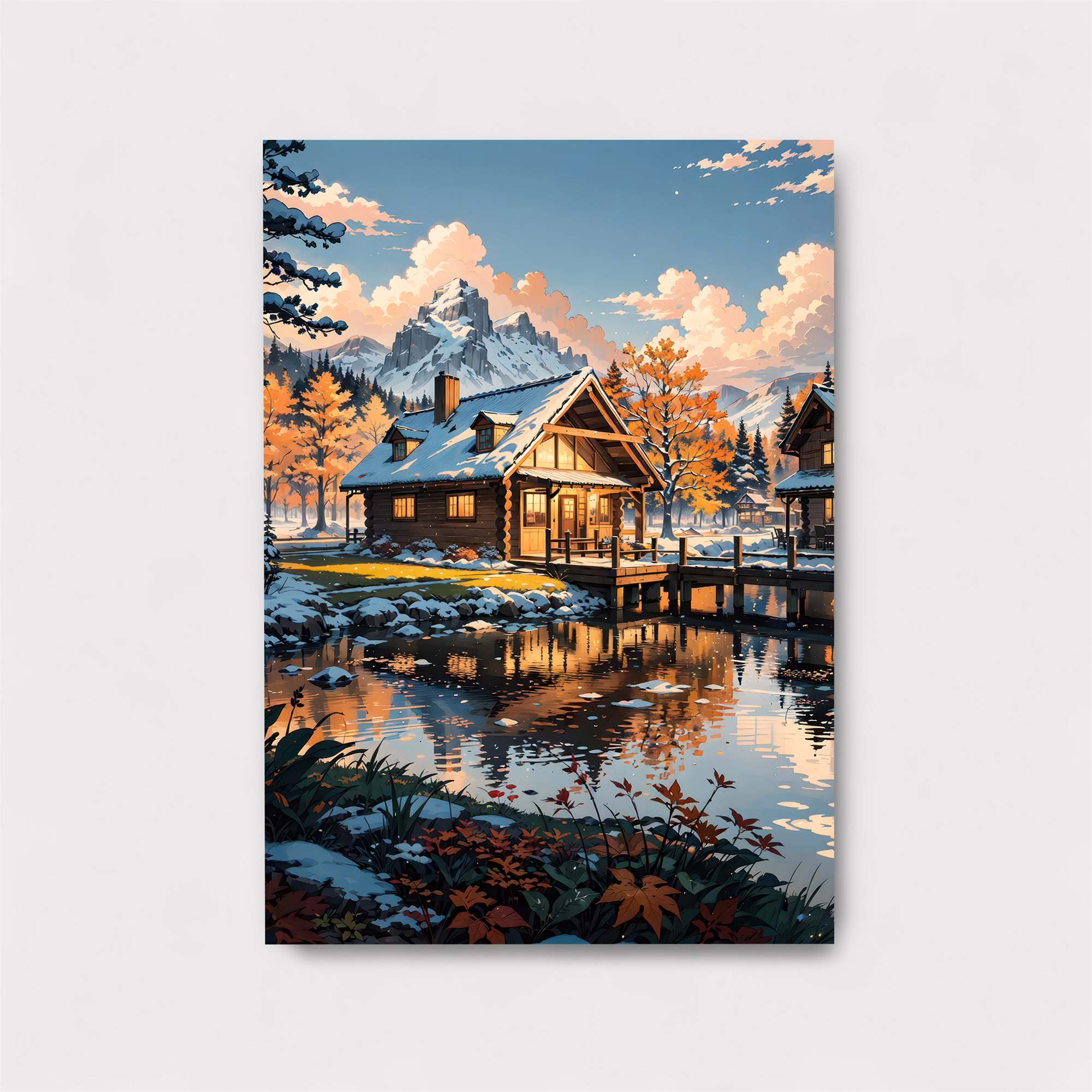 Cabin Serenity Safe Wall Magnetic / M