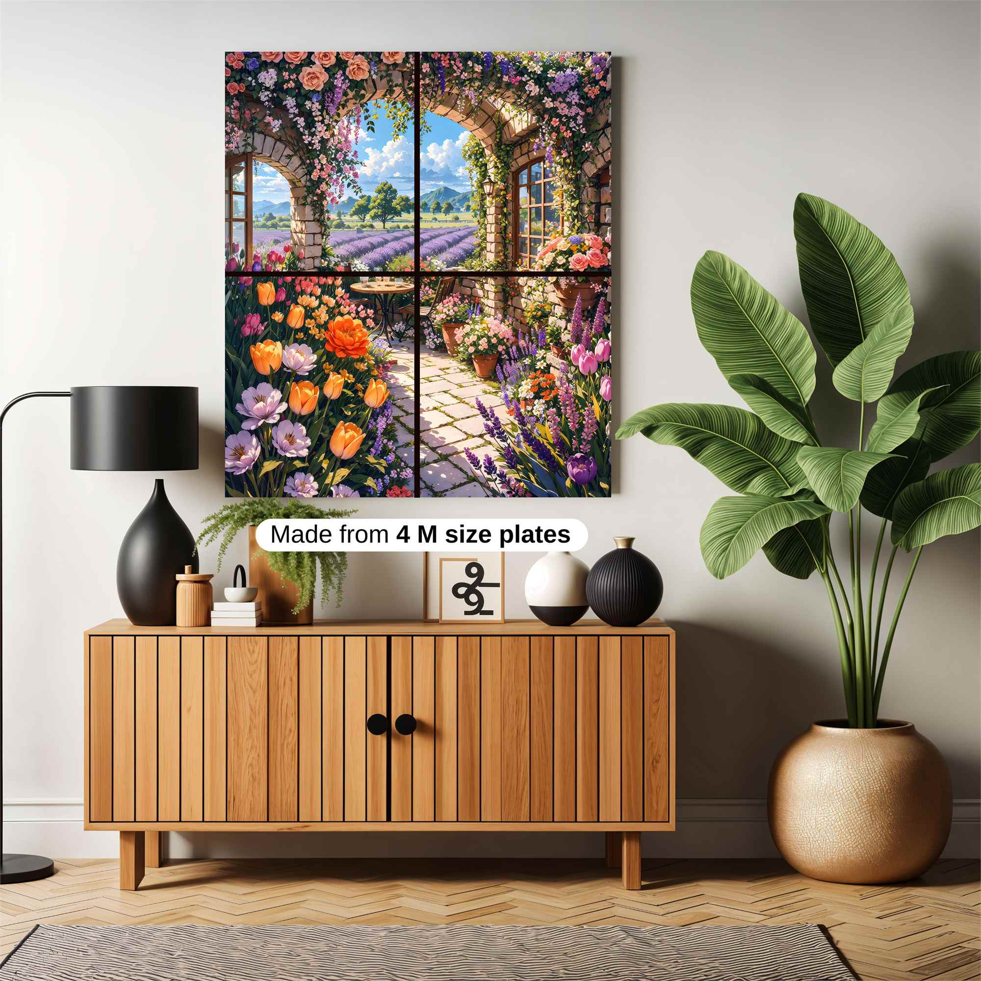 Lavender Serenity Safe Wall Magnetic / M