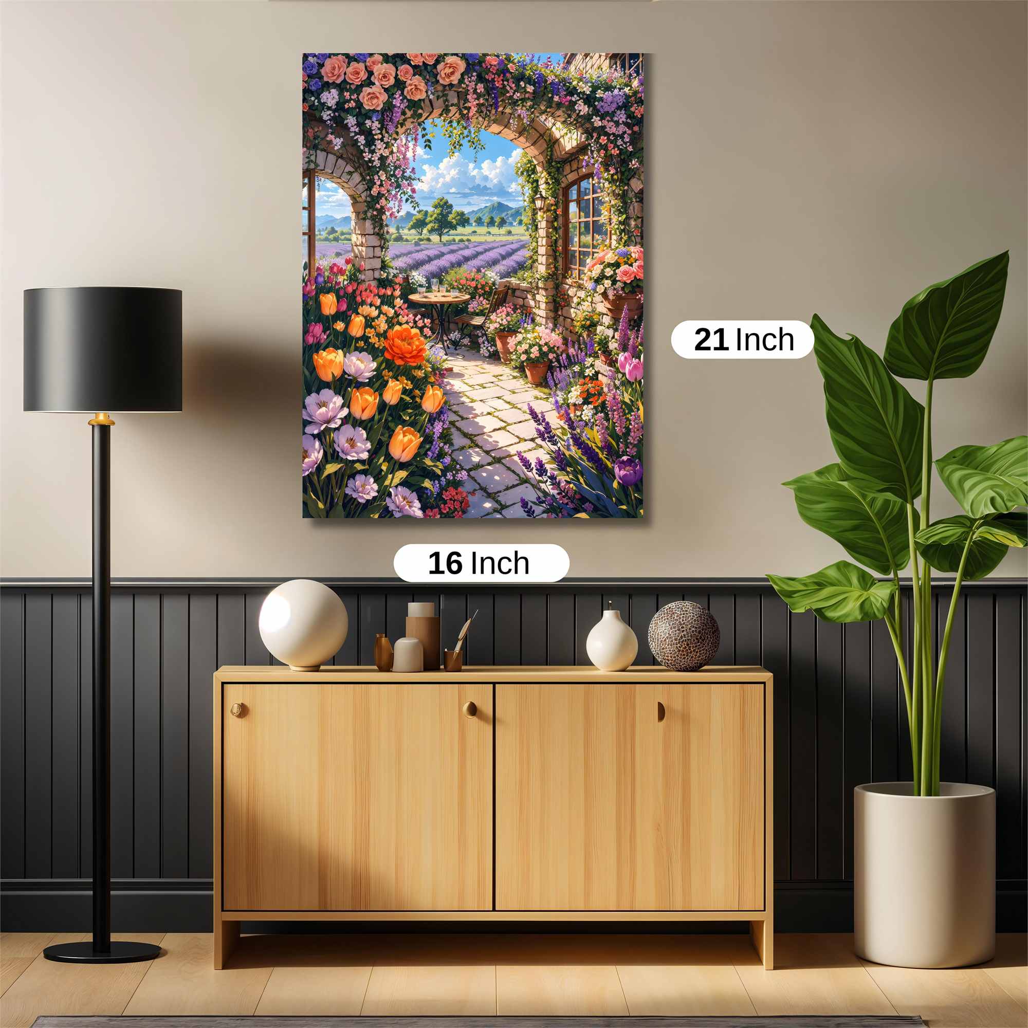 Lavender Serenity Safe Wall Magnetic / M