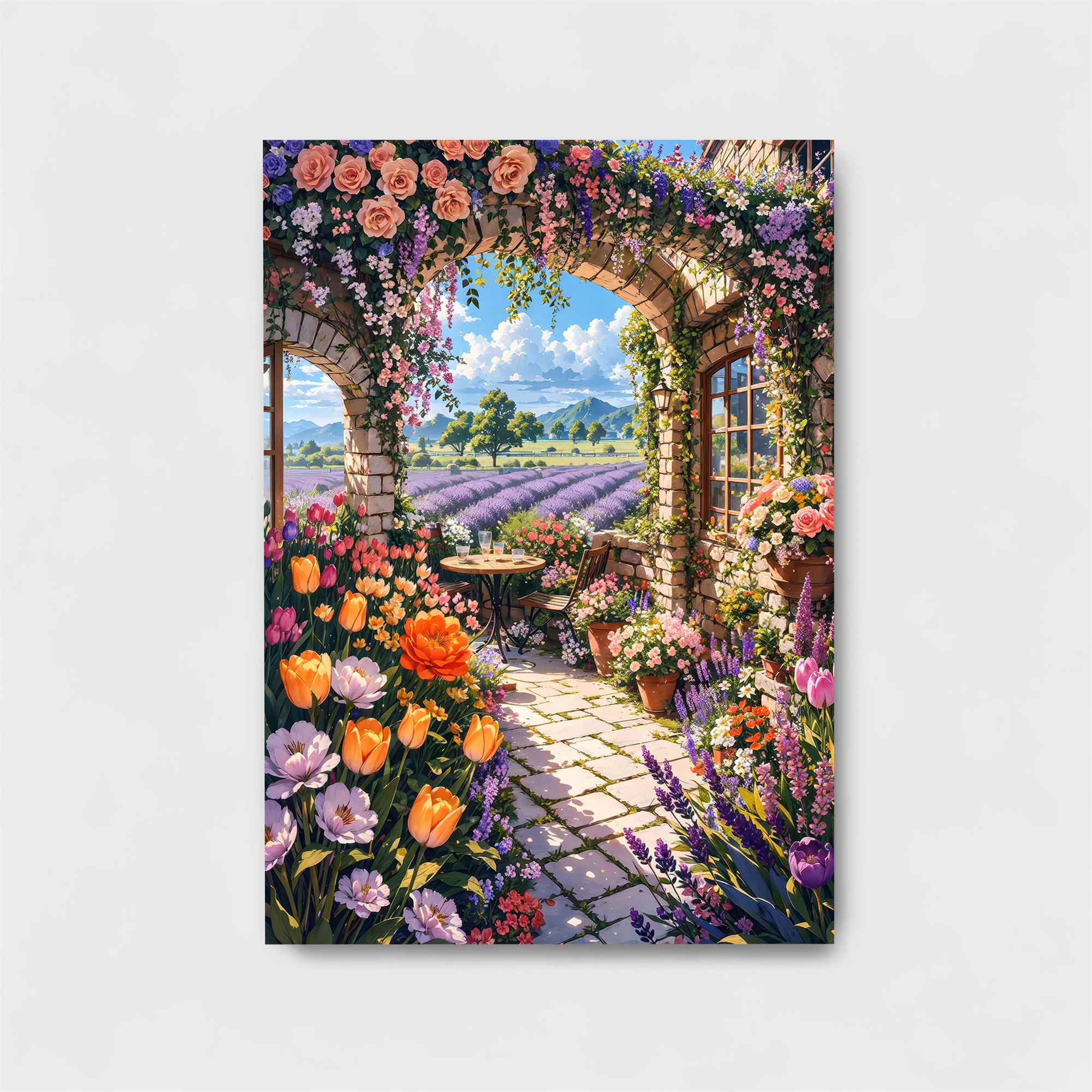 Lavender Serenity Safe Wall Magnetic / M