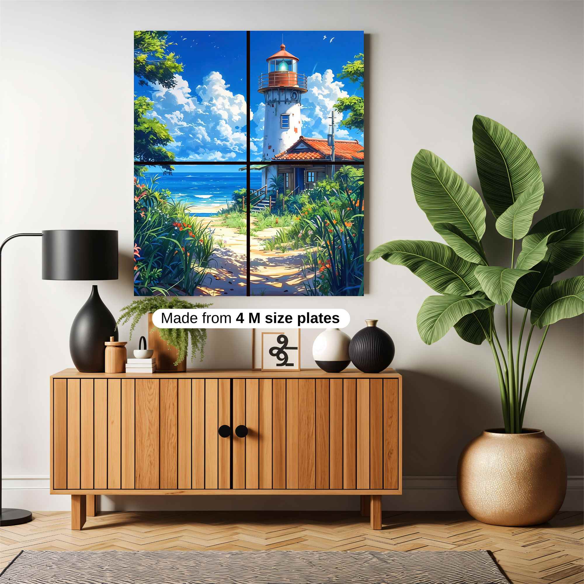 Lighthouse Serenity Safe Wall Magnetic / M